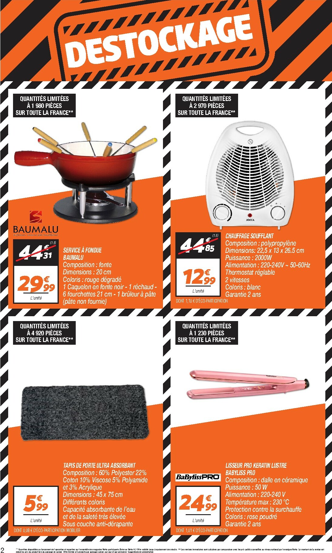 netto - Catalogue Netto - Destockage valable du 06/01 au 31/01 - page: 2
