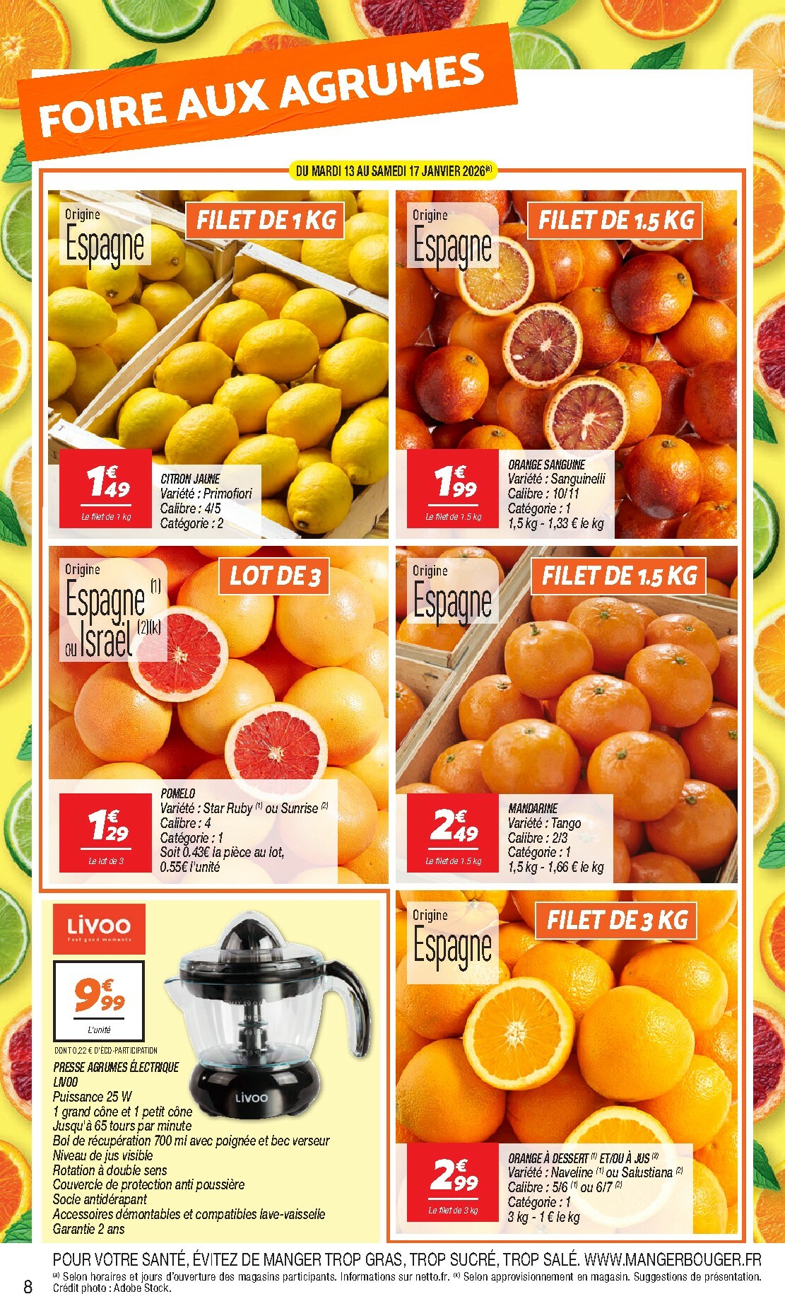 netto - Catalogue Netto valable du 13/01 au 19/01 - page: 8