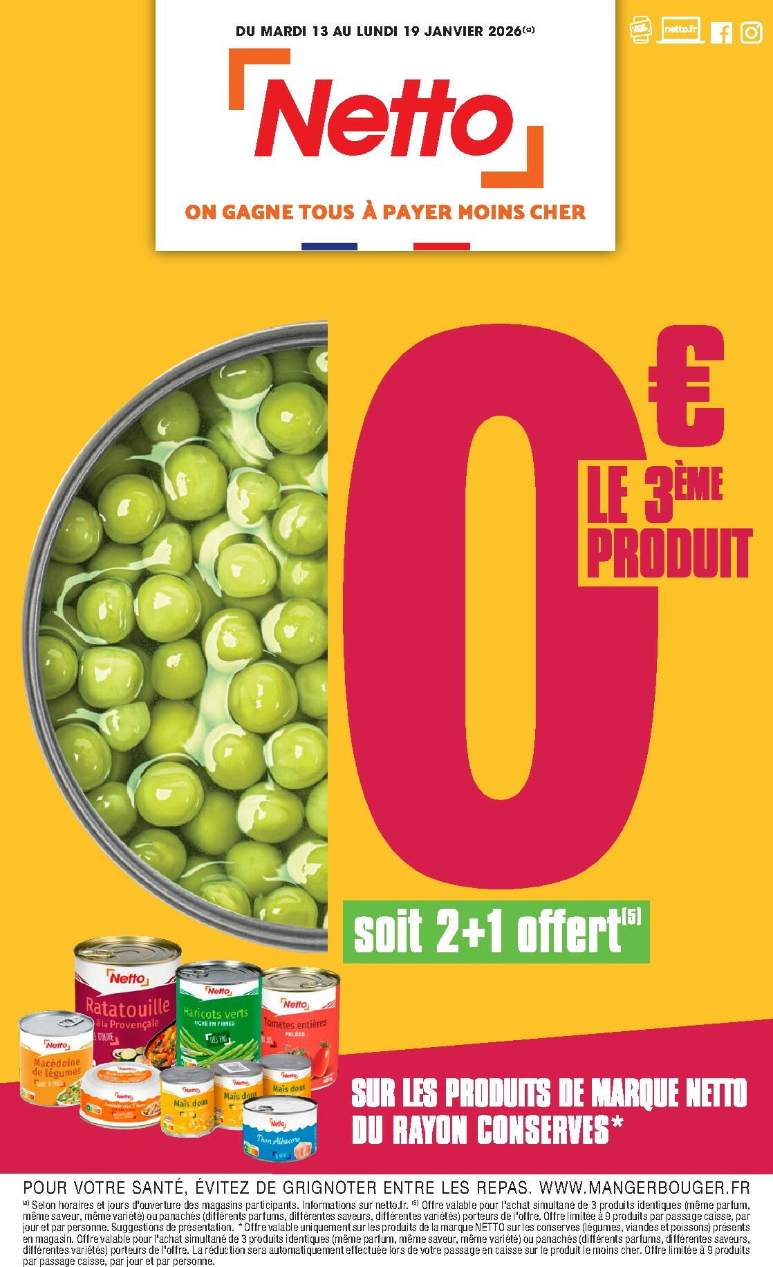 netto - Catalogue Netto valable du 13/01 au 19/01