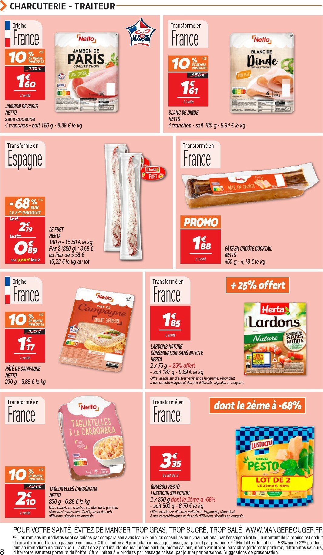 netto - Catalogue Netto valable du 20/01 au 26/01 - page: 8