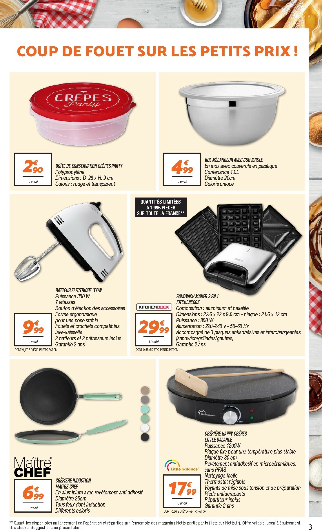 netto - Catalogue Netto valable du 20/01 au 26/01 - page: 3