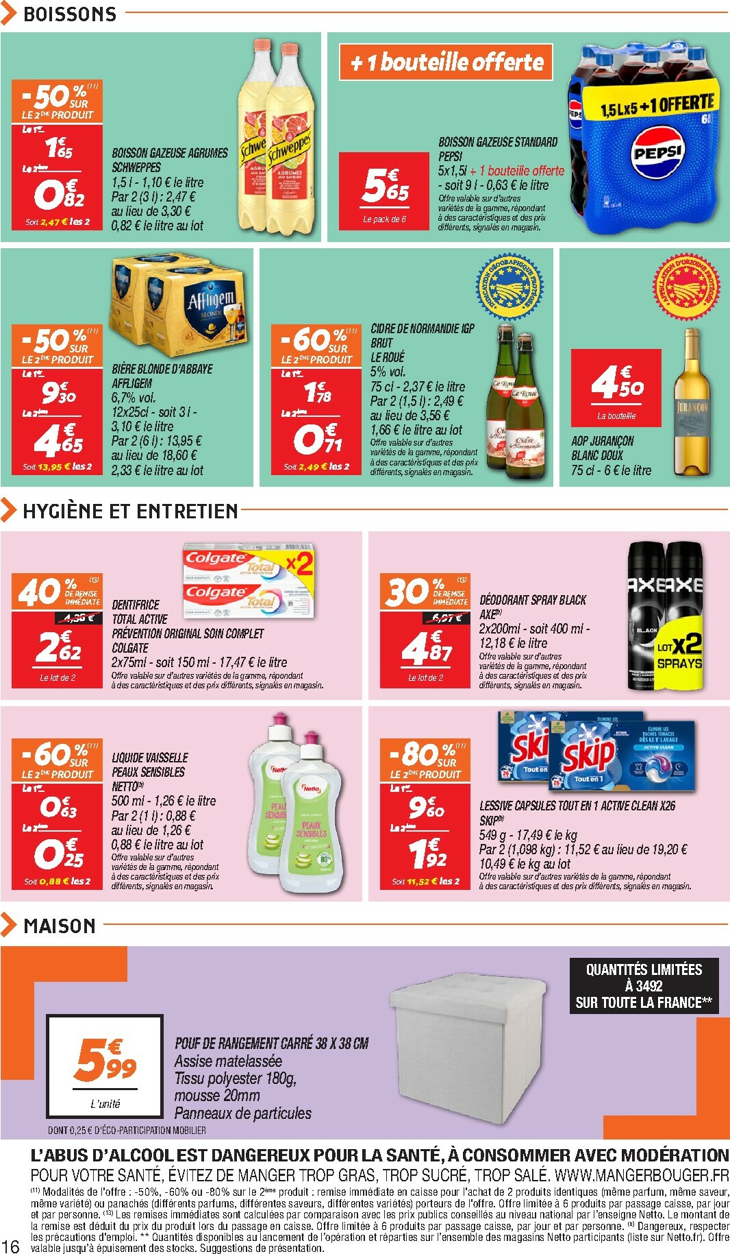 netto - Catalogue Netto valable du 27/01 au 02/02 - page: 16