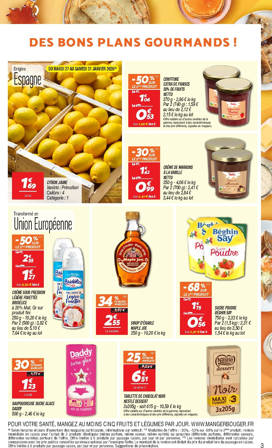netto - Catalogue Netto valable du 27/01 au 02/02 - page: 3