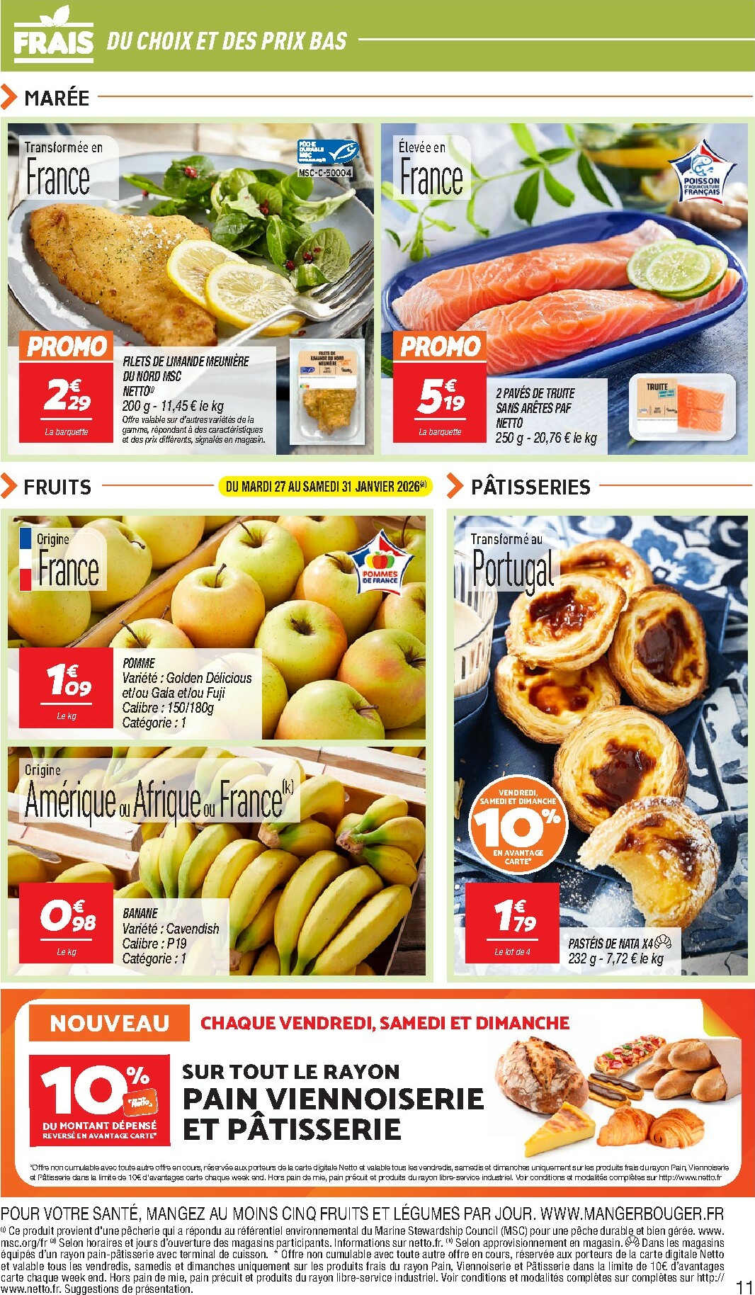 netto - Catalogue Netto valable du 27/01 au 02/02 - page: 11