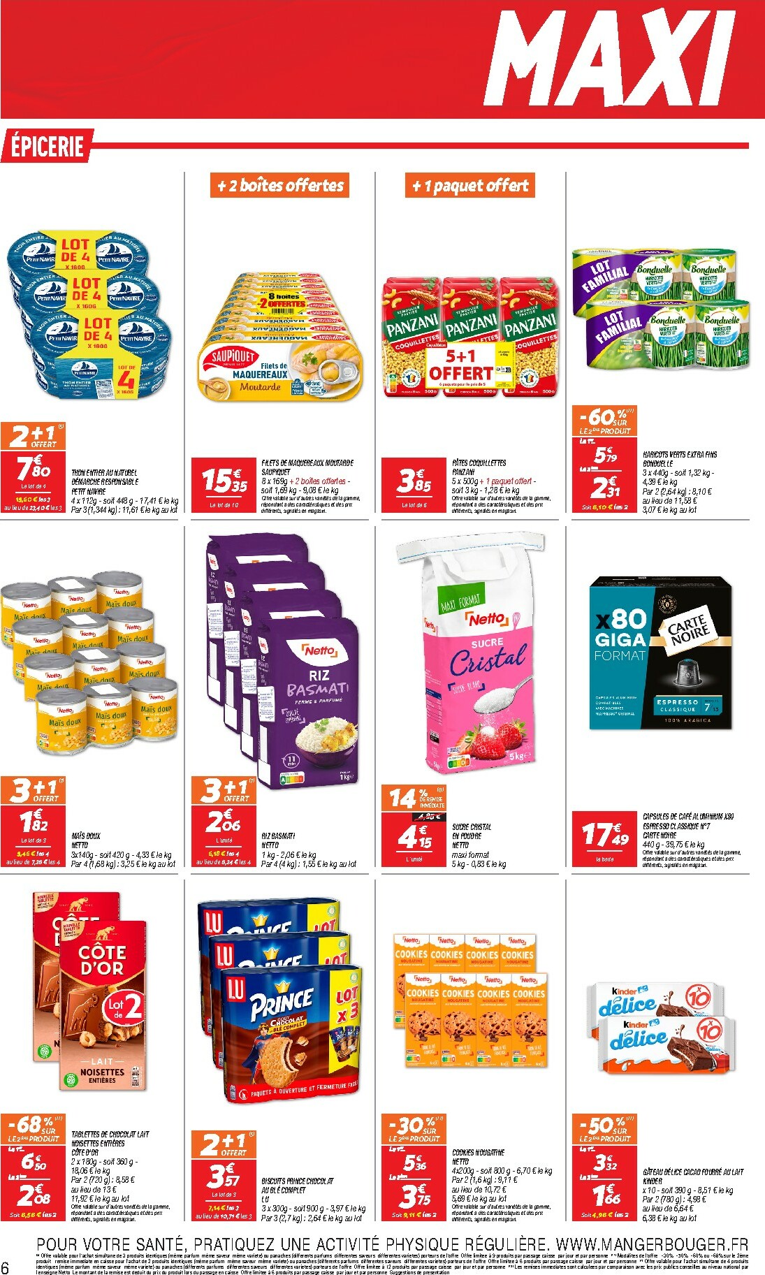 netto - Catalogue Netto - Maxi volumes valable du 03/02 au 16/02 - page: 6