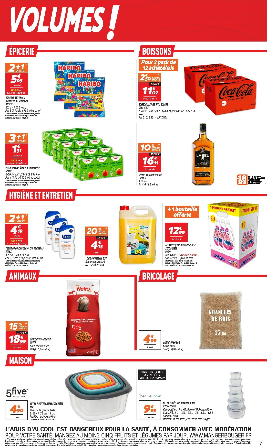 netto - Catalogue Netto - Maxi volumes valable du 03/02 au 16/02 - page: 7