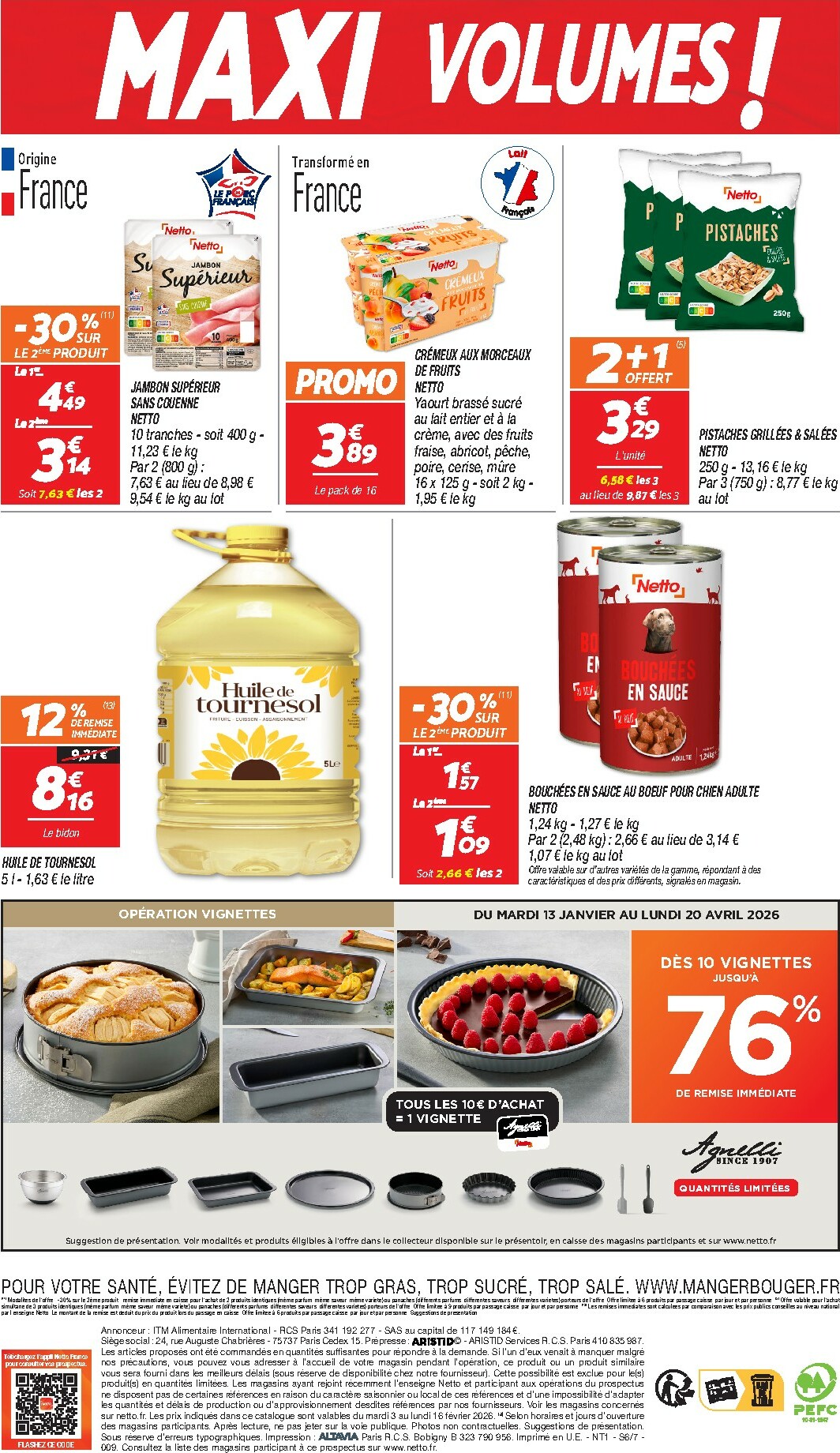 netto - Catalogue Netto - Maxi volumes valable du 03/02 au 16/02 - page: 8