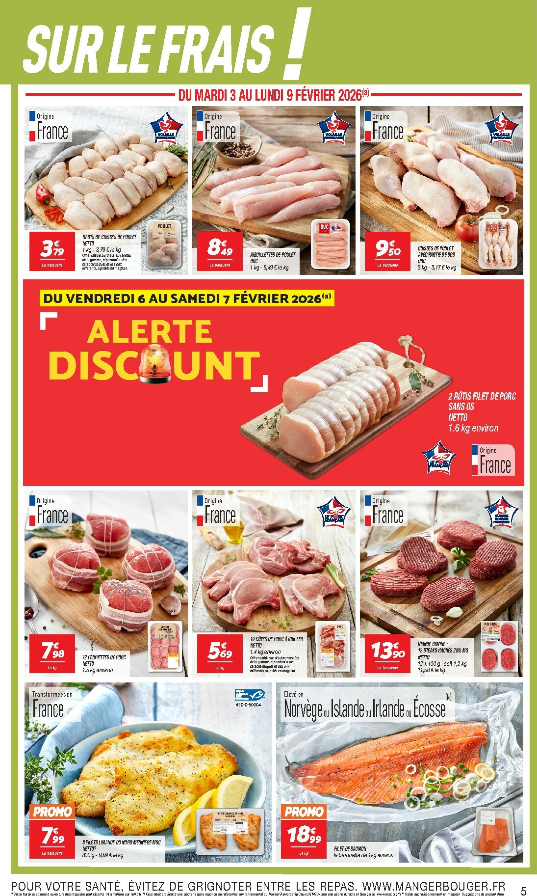 netto - Catalogue Netto - Maxi volumes valable du 03/02 au 16/02 - page: 5