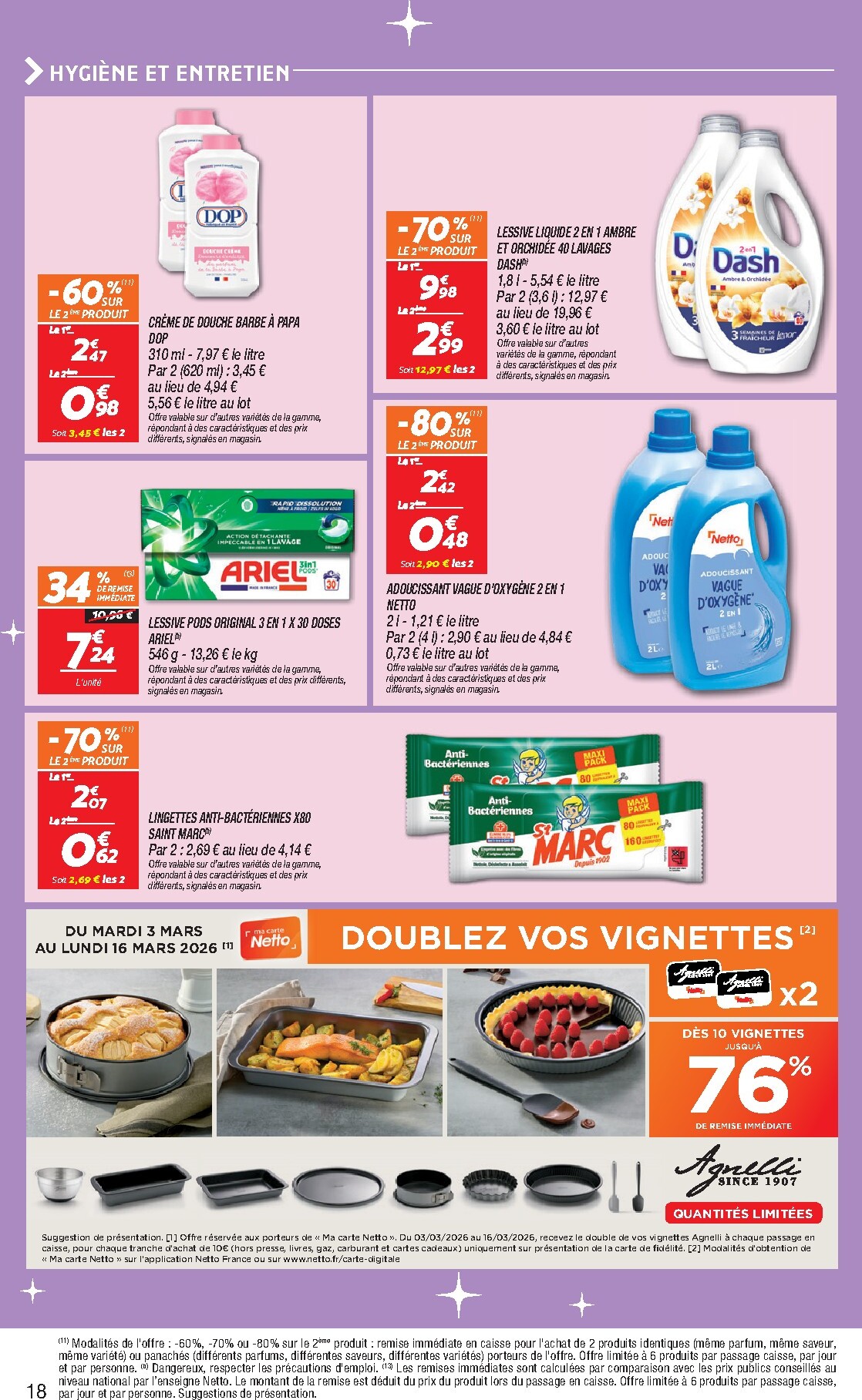 netto - Catalogue Netto - L'anniversaire, ça se fête ! valable du 03/03/2026 au 09/03/2026 - page: 18