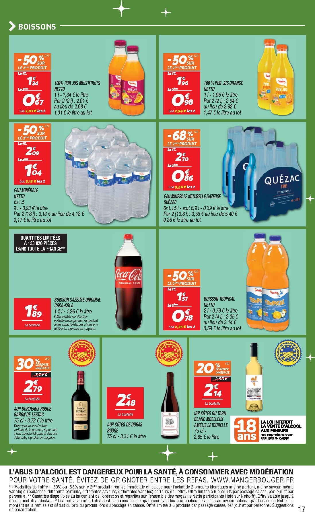 netto - Catalogue Netto - L'anniversaire, ça se fête ! valable du 17/03/2026 au 23/03/2026 - page: 17