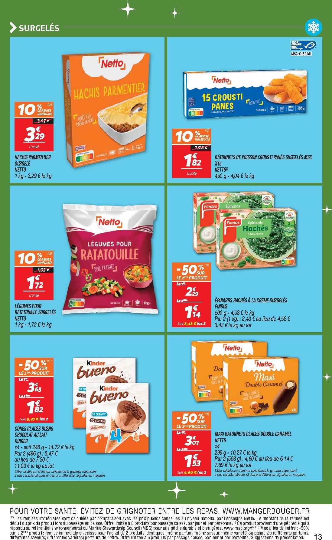 netto - Catalogue Netto - L'anniversaire, ça se fête ! valable du 17/03/2026 au 23/03/2026 - page: 13