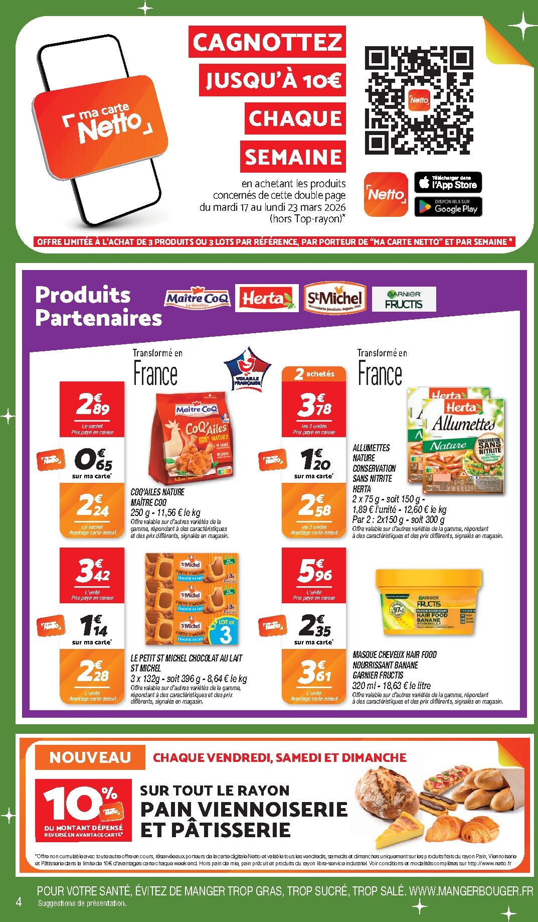 netto - Catalogue Netto - L'anniversaire, ça se fête ! valable du 17/03/2026 au 23/03/2026 - page: 4