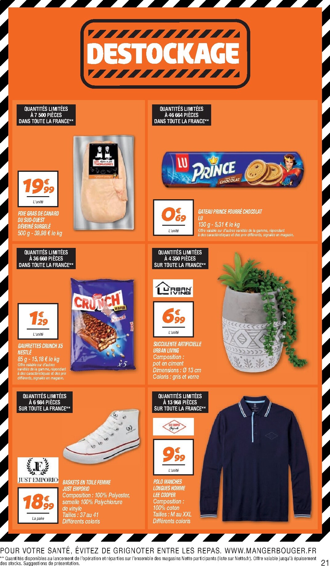 netto - Catalogue Netto - L'anniversaire, ça se fête ! valable du 24/03/2026 au 30/03/2026 - page: 21