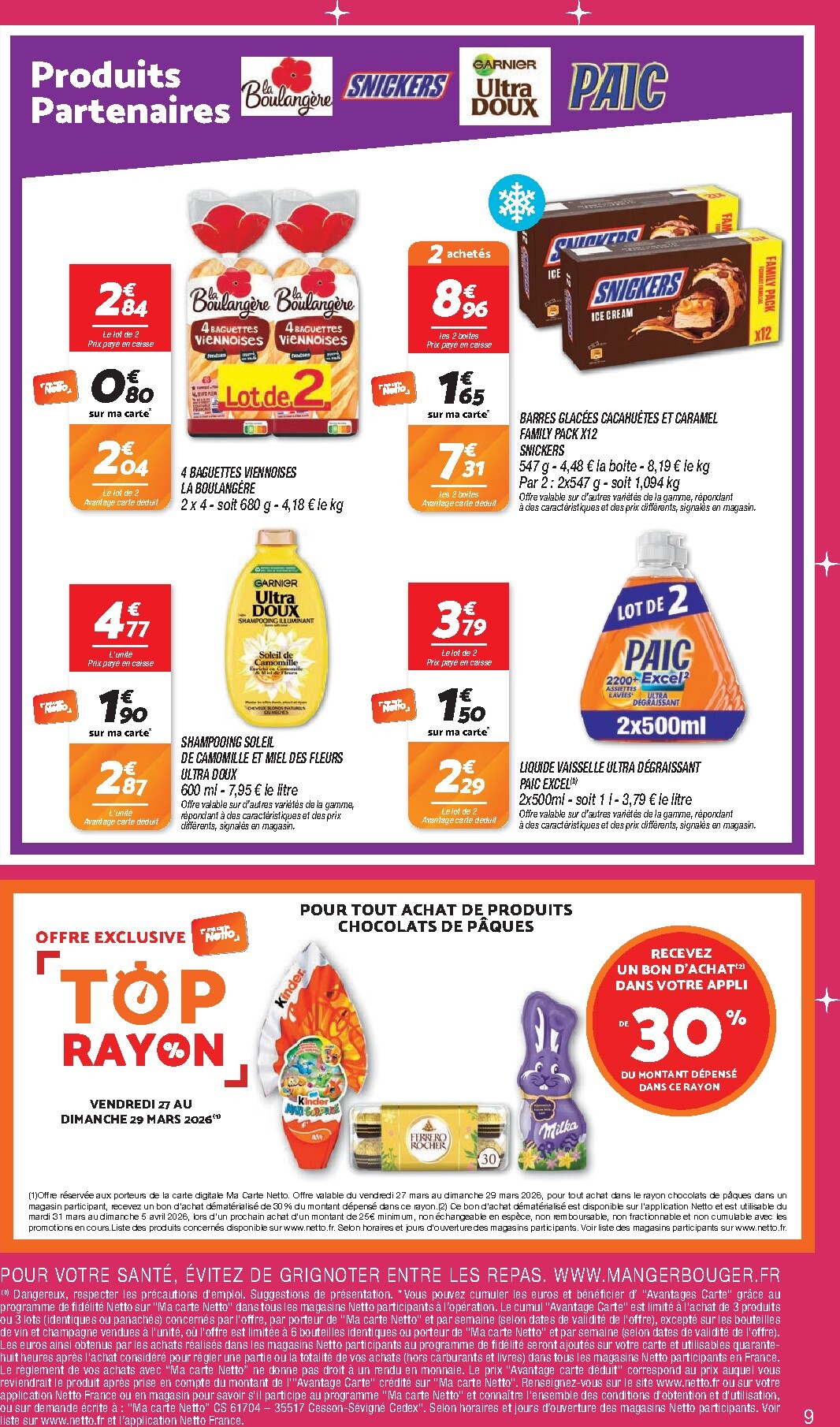 netto - Catalogue Netto - L'anniversaire, ça se fête ! valable du 24/03/2026 au 30/03/2026 - page: 9