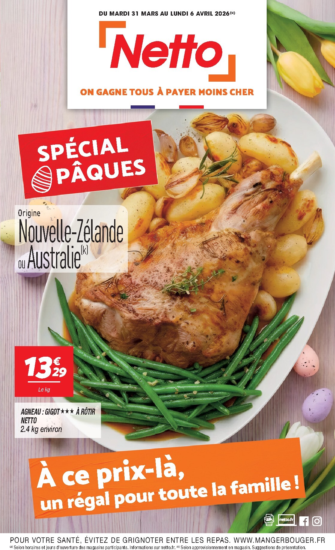 netto - Catalogue Netto - Spécial Pâques valable du 31/03/2026 au 06/04/2026