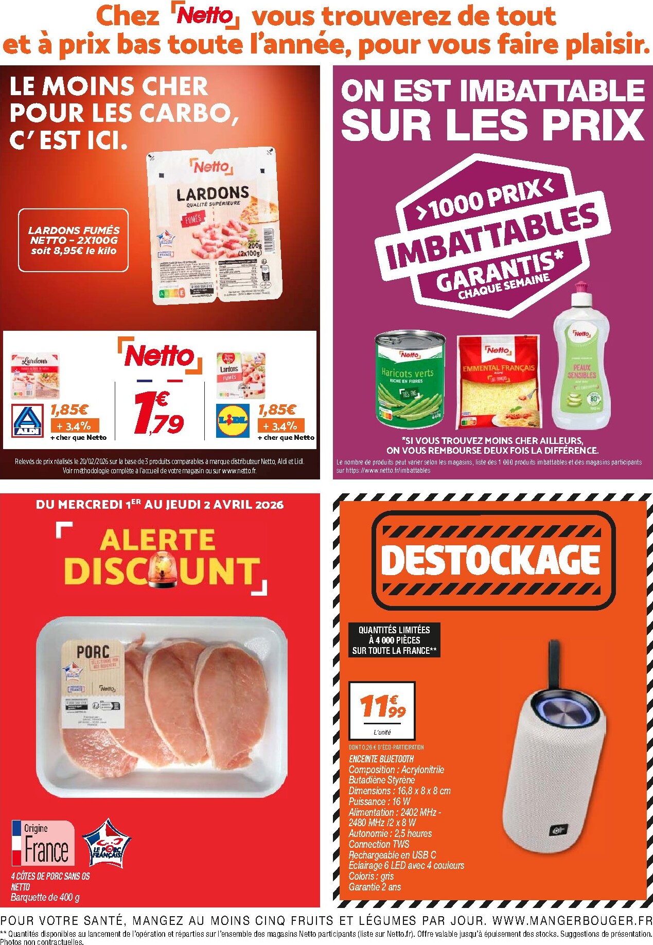 netto - Catalogue Netto - Découvrez votre magasin ! valable du 30/03/2026 au 12/04/2026 - page: 3