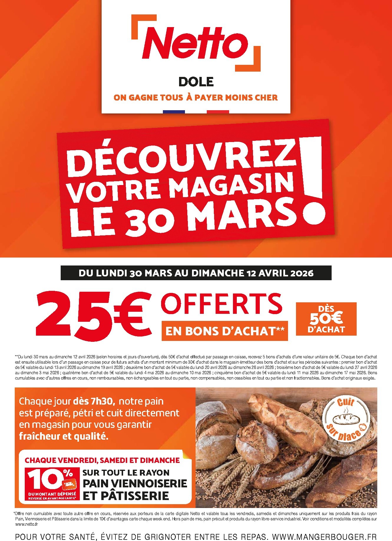 netto - Catalogue Netto - Découvrez votre magasin ! valable du 30/03/2026 au 12/04/2026