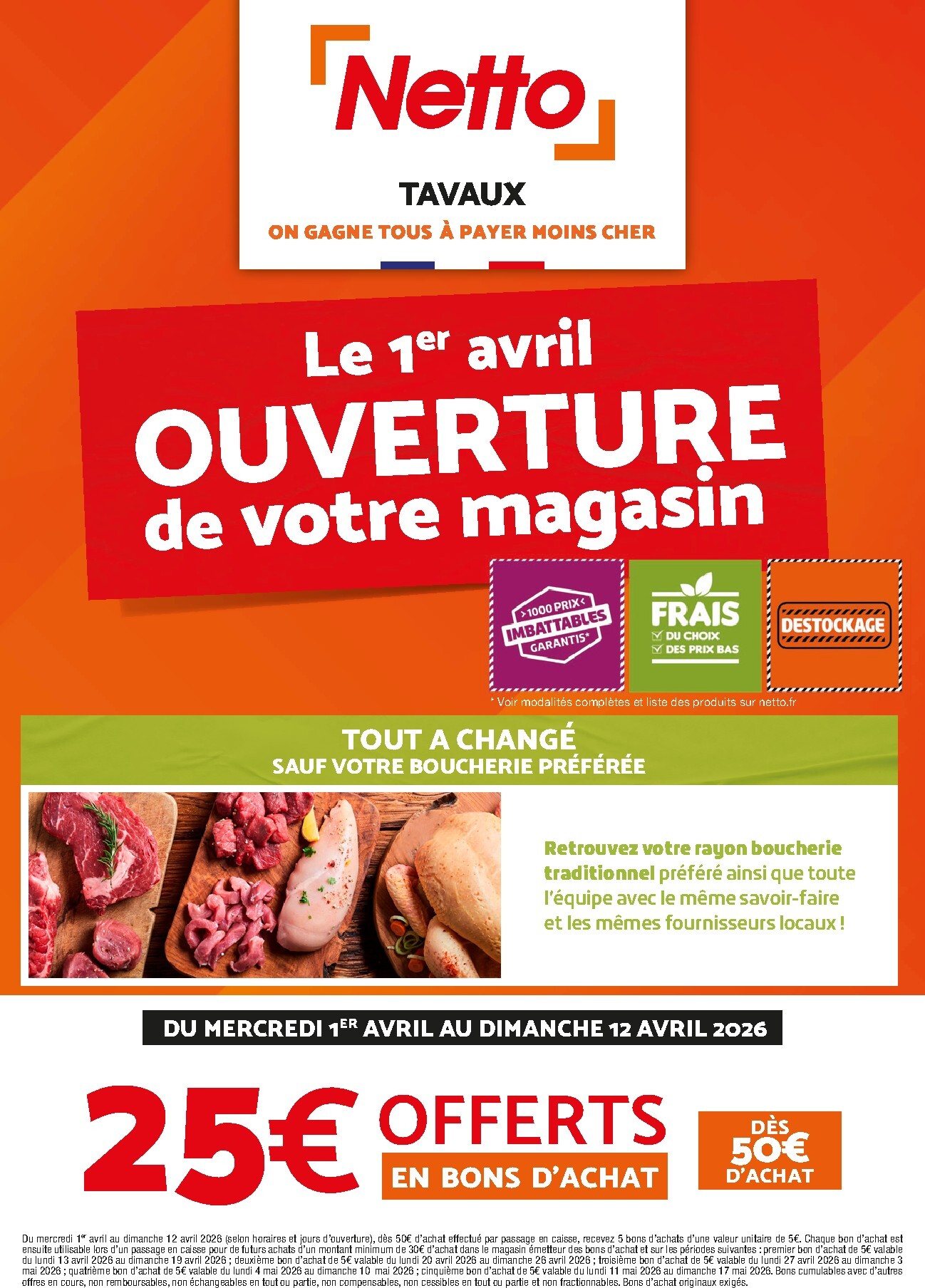 netto - Catalogue Netto - Découvrez votre magasin ! valable du 01/04/2026 au 12/04/2026