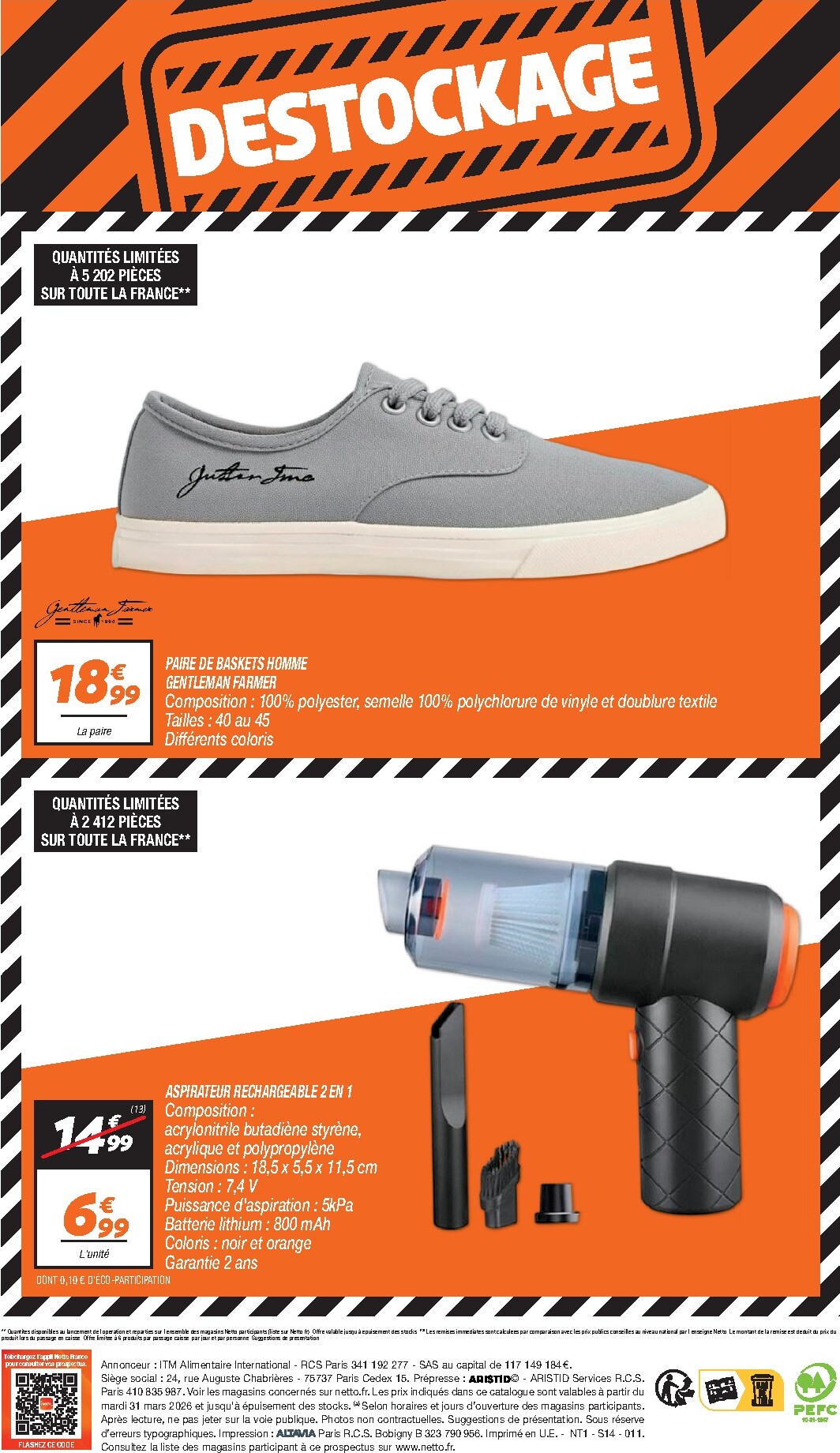 netto - Catalogue Netto - Destockage valable du 31/03/2026 au 30/04/2026 - page: 4