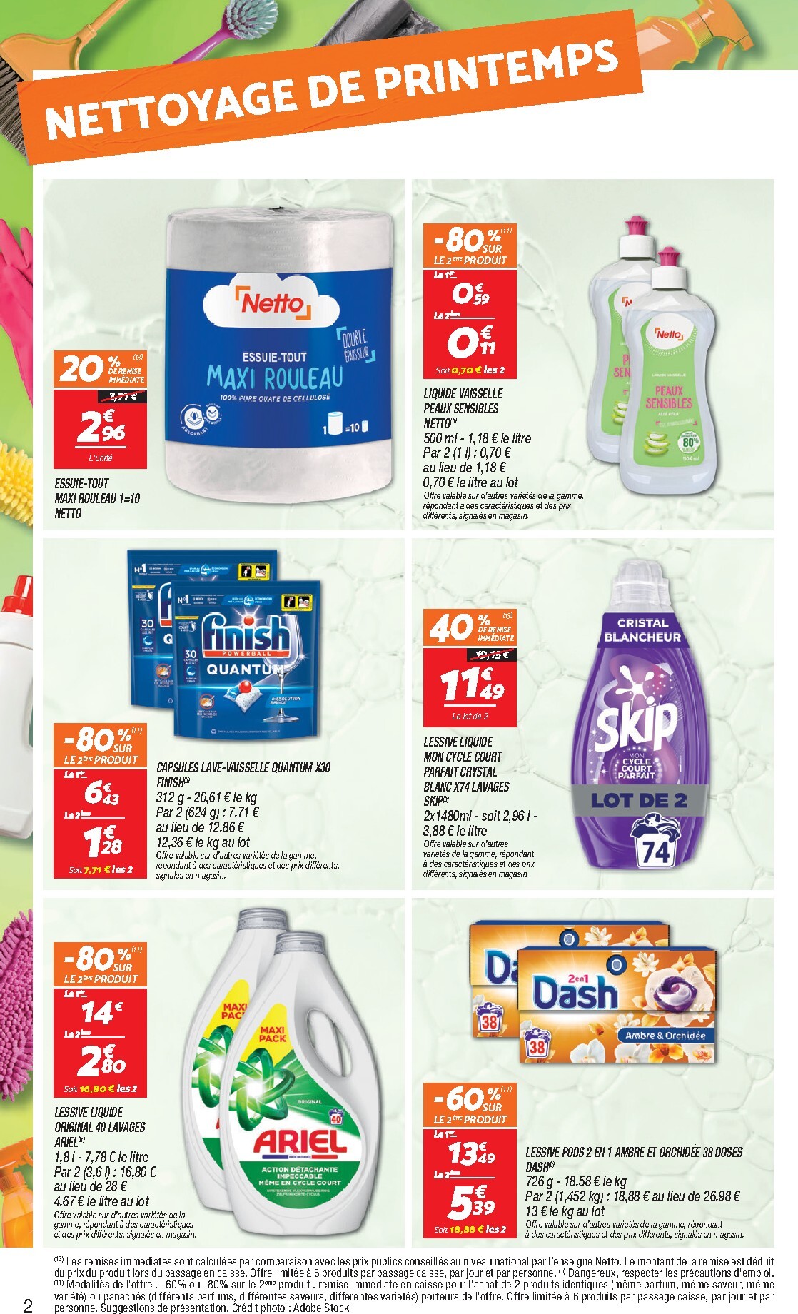 netto - Catalogue Netto - Ménage de Printemps valable du 07/04/2026 au 13/04/2026 - page: 2