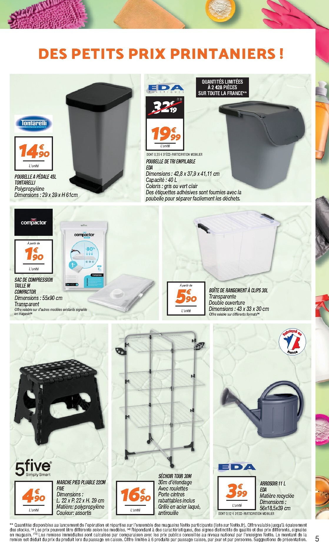 netto - Catalogue Netto - Ménage de Printemps valable du 07/04/2026 au 13/04/2026 - page: 5