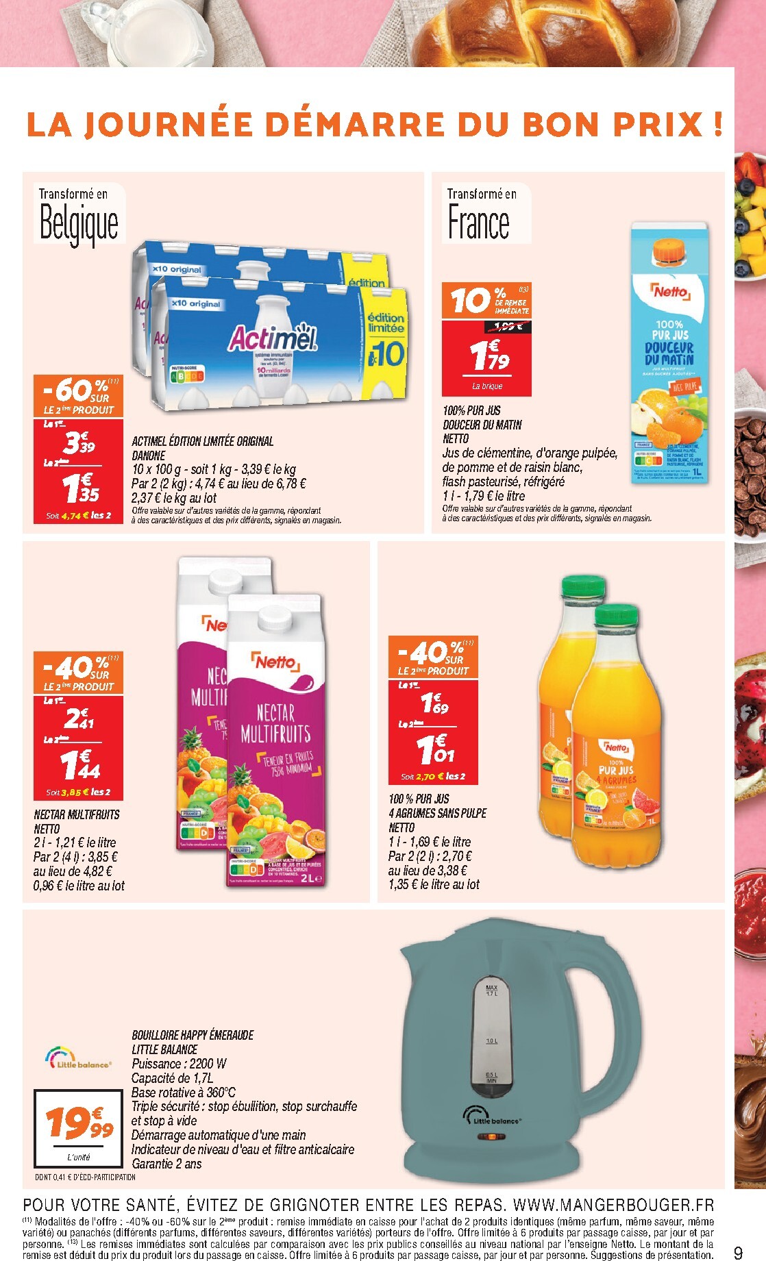 netto - Flyer Netto pour la semaine prochaine du du mardi 14/04/2026 au du lundi 20/04/2026 - page: 9