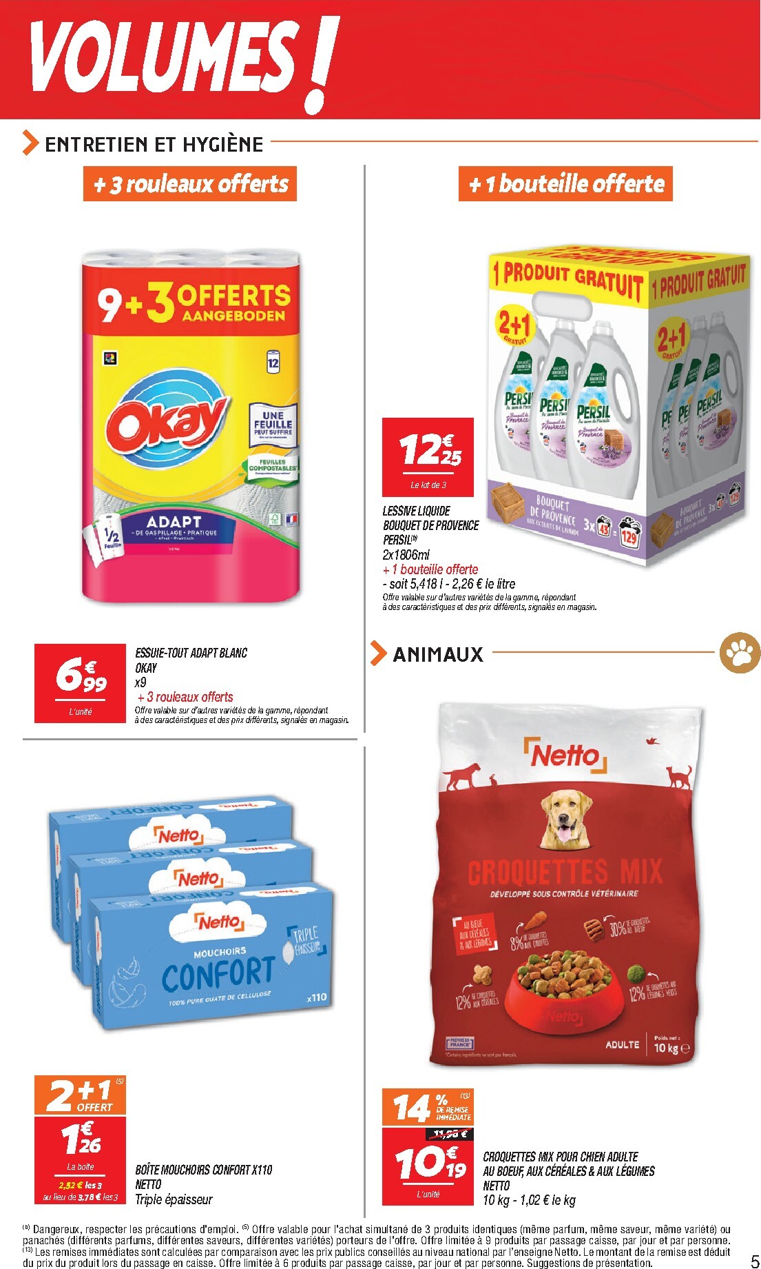 netto - Flyer Netto pour la semaine prochaine du du mardi 14/04/2026 au du lundi 20/04/2026 - page: 5