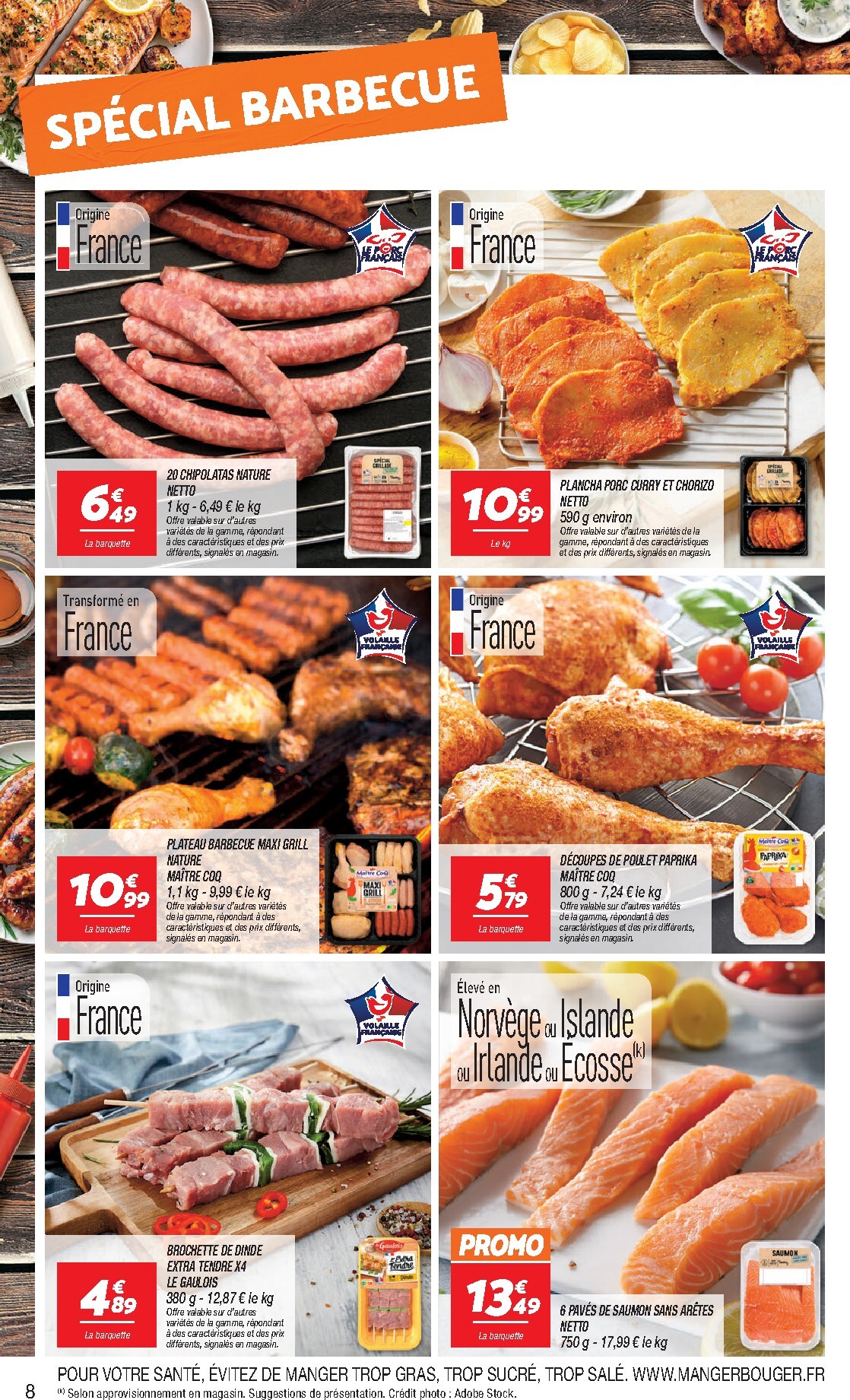 netto - Flyer Netto pour la semaine prochaine du du mardi 12/05/2026 au du lundi 18/05/2026 - page: 8
