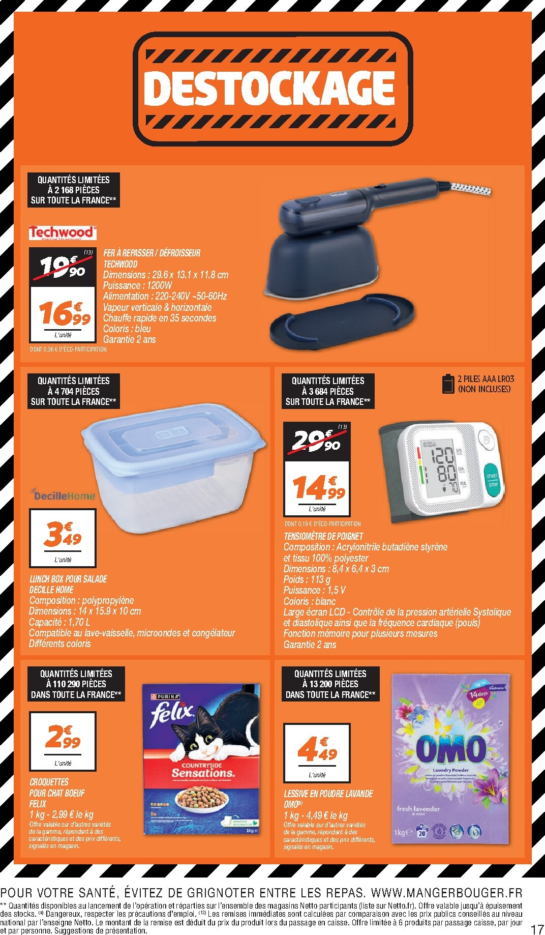 netto - Flyer Netto pour la semaine prochaine du du mardi 12/05/2026 au du lundi 18/05/2026 - page: 17
