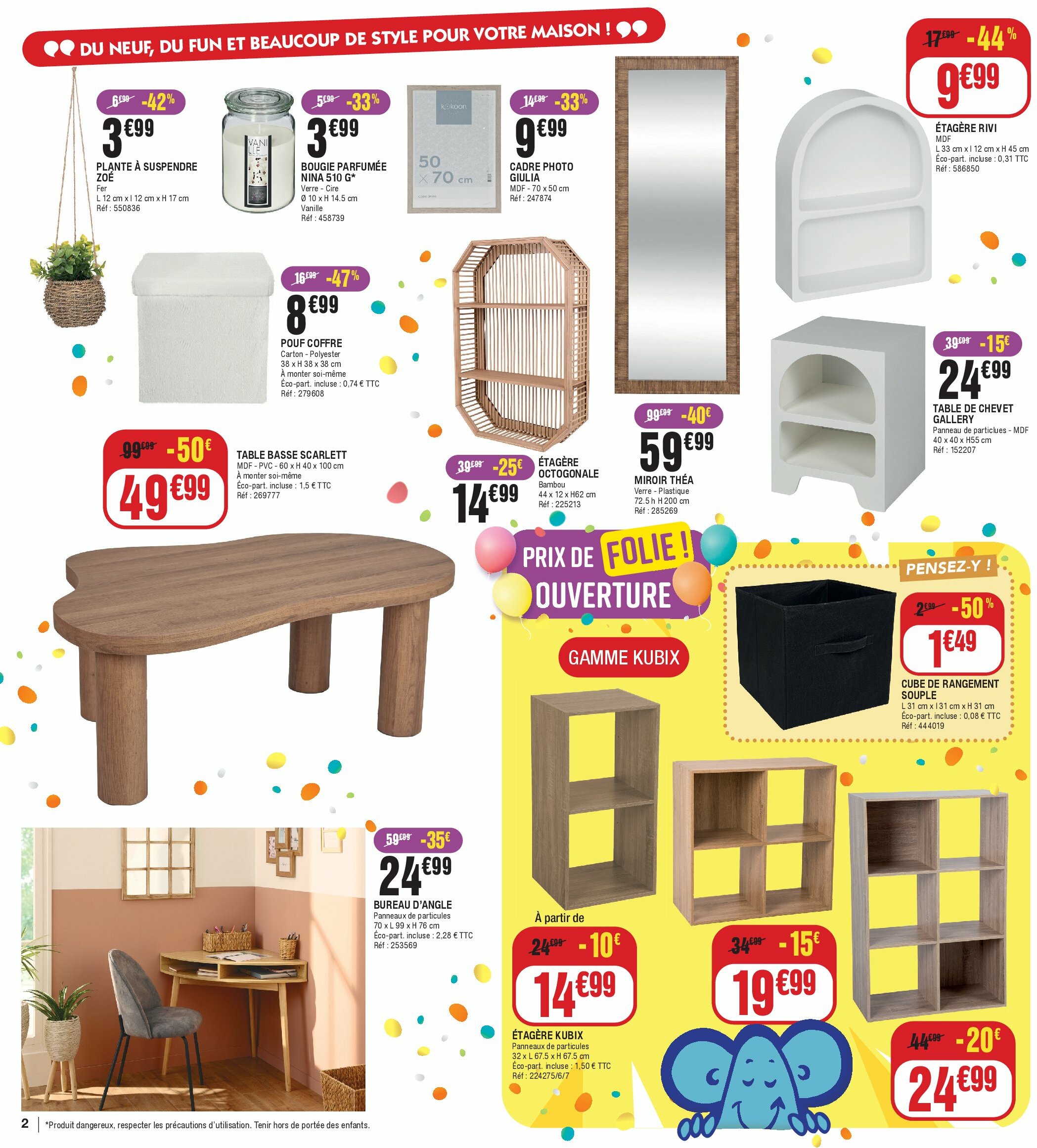 la-foir-fouille - Catalogue La Foir'Fouille - 90 rue de Guebwiller, Kingersheim valable du 27/08 au 06/09 - page: 2