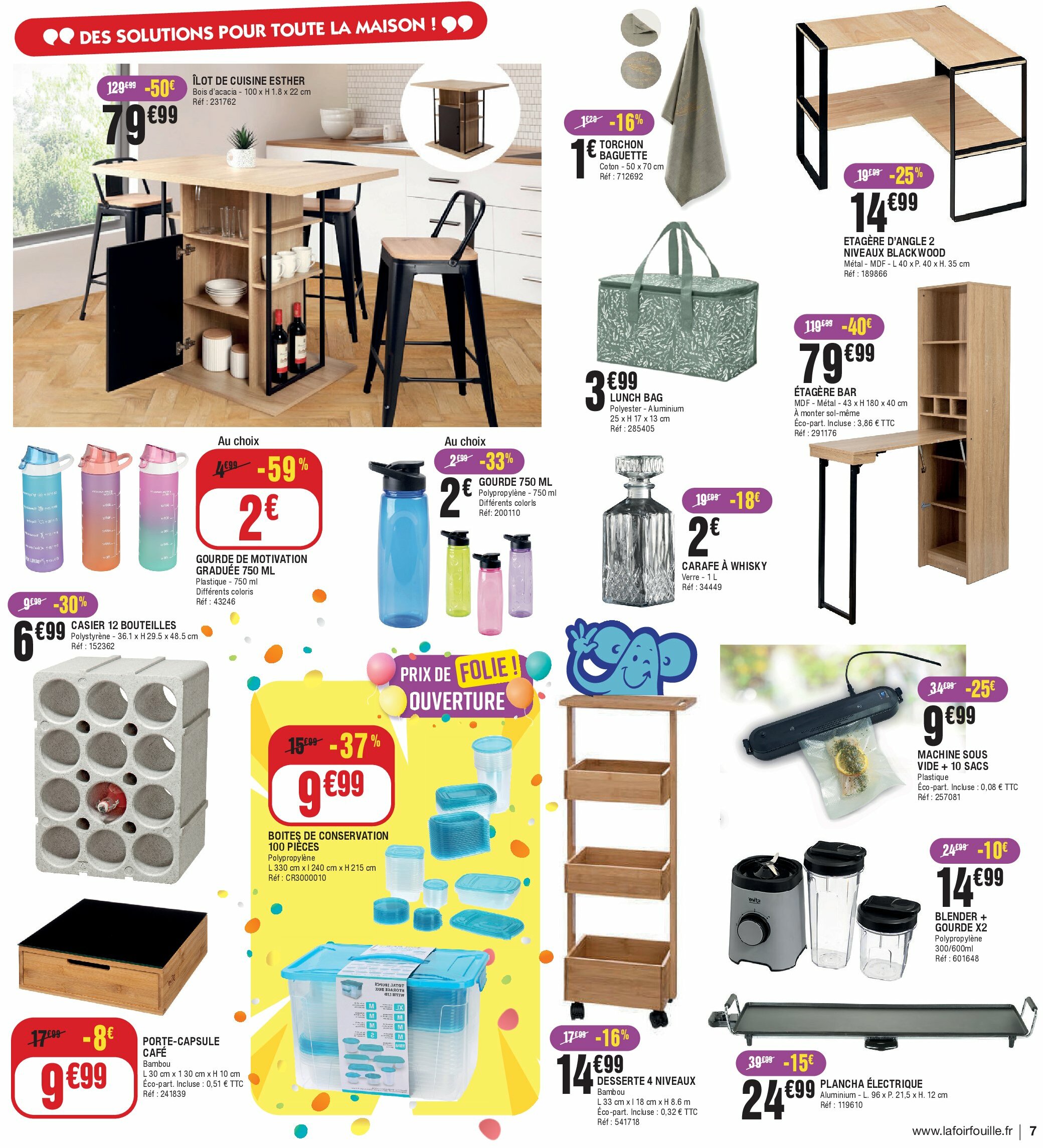 la-foir-fouille - Catalogue La Foir'Fouille - 90 rue de Guebwiller, Kingersheim valable du 27/08 au 06/09 - page: 7