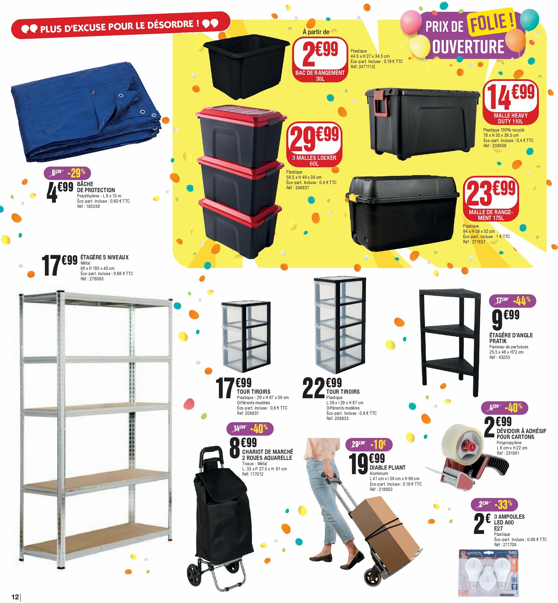 la-foir-fouille - Catalogue La Foir'Fouille - 90 rue de Guebwiller, Kingersheim valable du 27/08 au 06/09 - page: 12