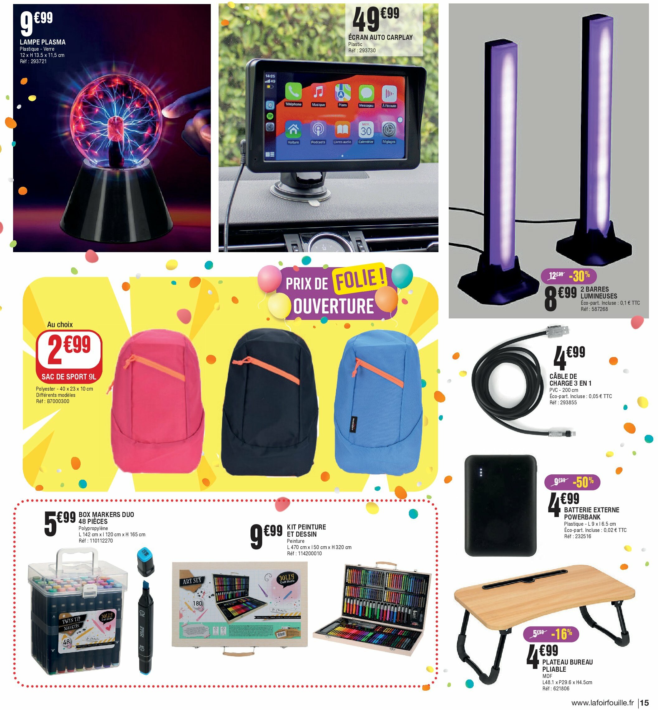 la-foir-fouille - Catalogue La Foir'Fouille - 90 rue de Guebwiller, Kingersheim valable du 27/08 au 06/09 - page: 15