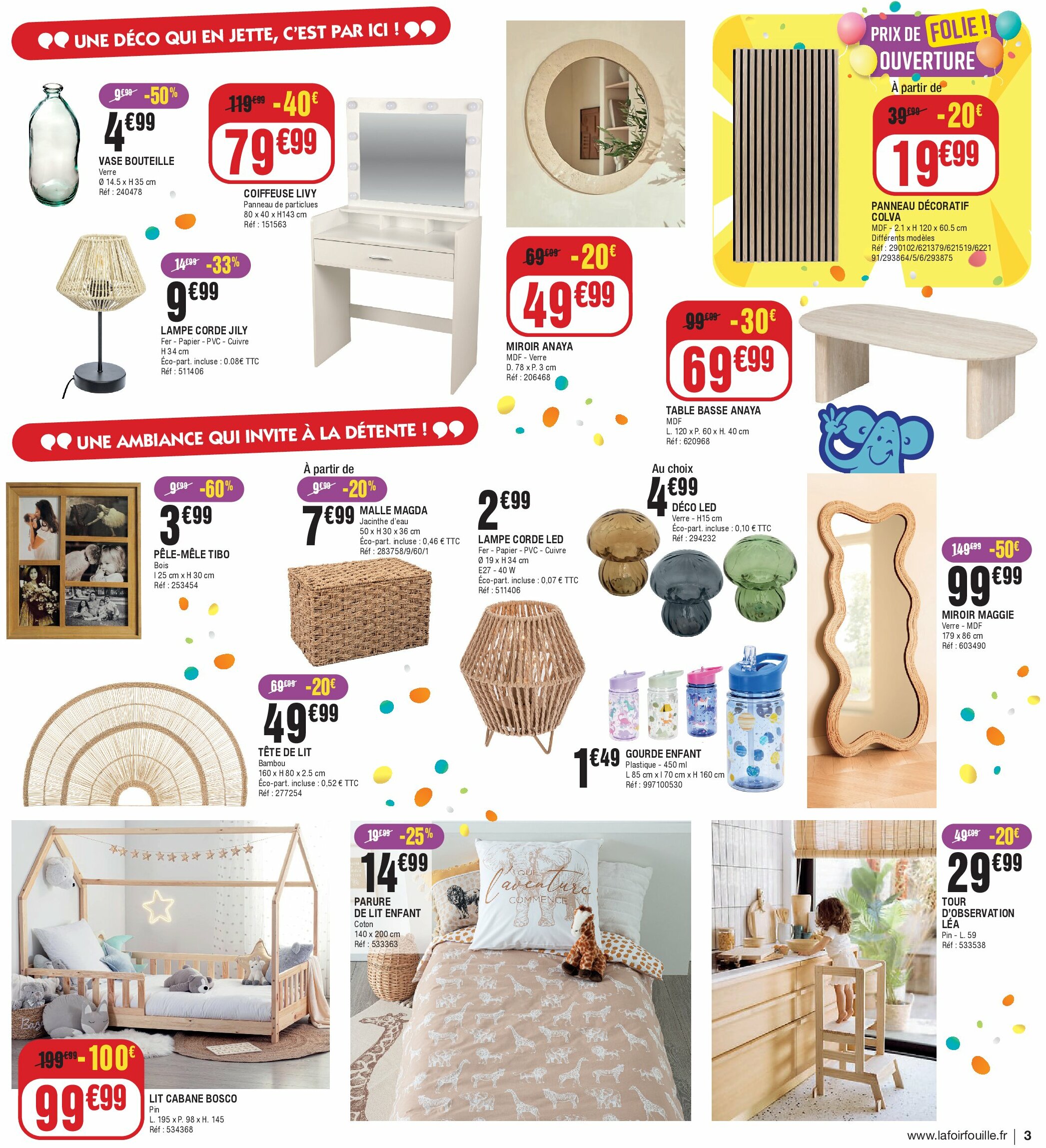 la-foir-fouille - Catalogue La Foir'Fouille - 90 rue de Guebwiller, Kingersheim valable du 27/08 au 06/09 - page: 3