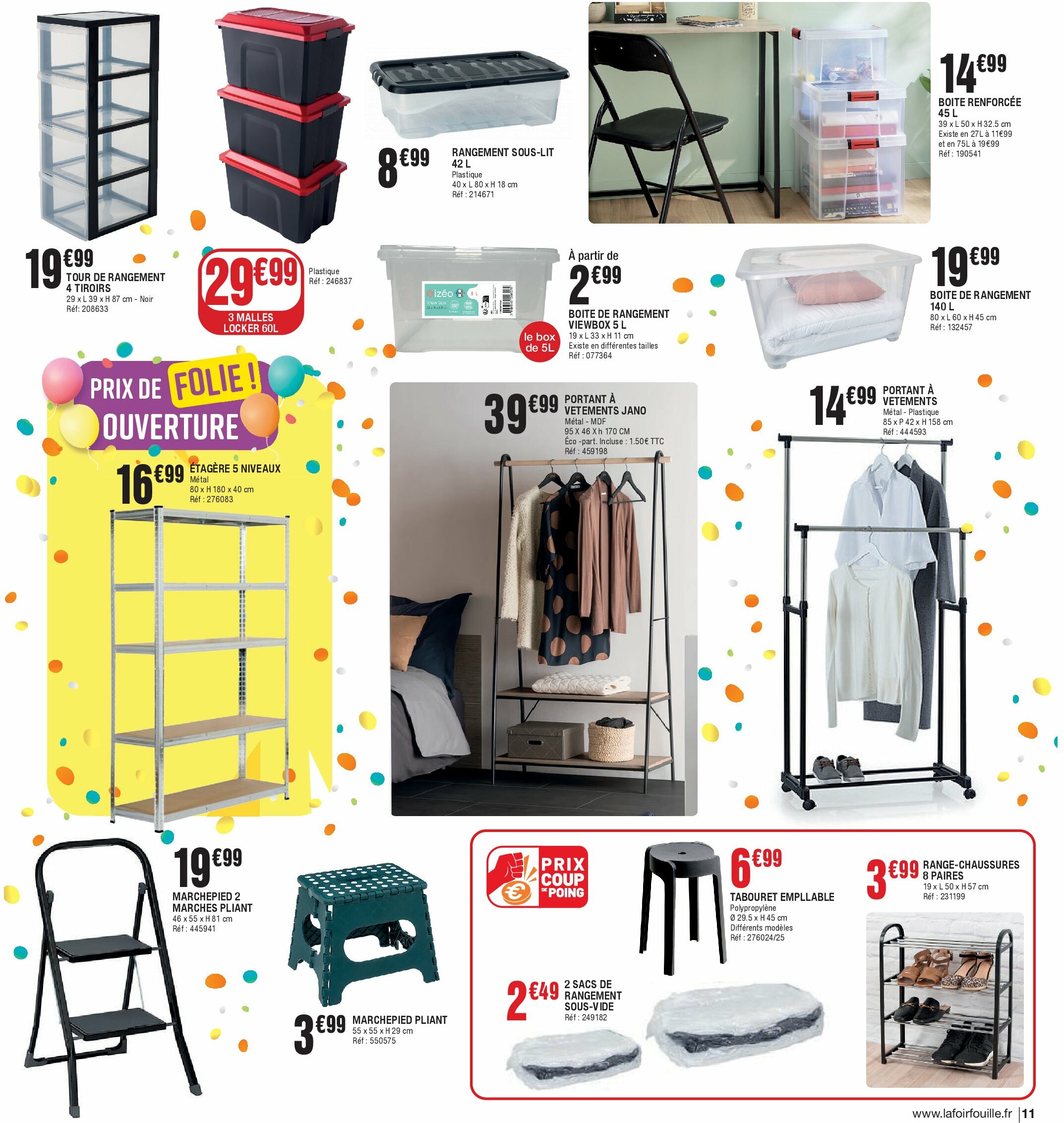 la-foir-fouille - Catalogue La Foir'Fouille - 10 avenue Gustave Eiffel, Pessac valable du 27/08 au 07/09 - page: 11