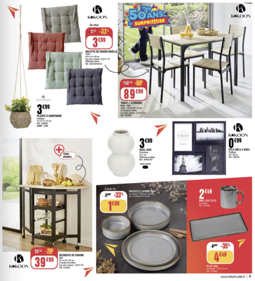 la-foir-fouille - Catalogue La Foir'Fouille valable du 29/09 au 12/10 - page: 5