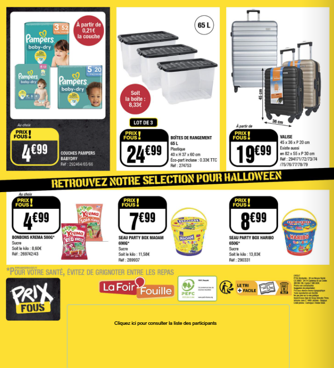 la-foir-fouille - Catalogue La Foir'Fouille valable du 27/10 au 09/11 - page: 4