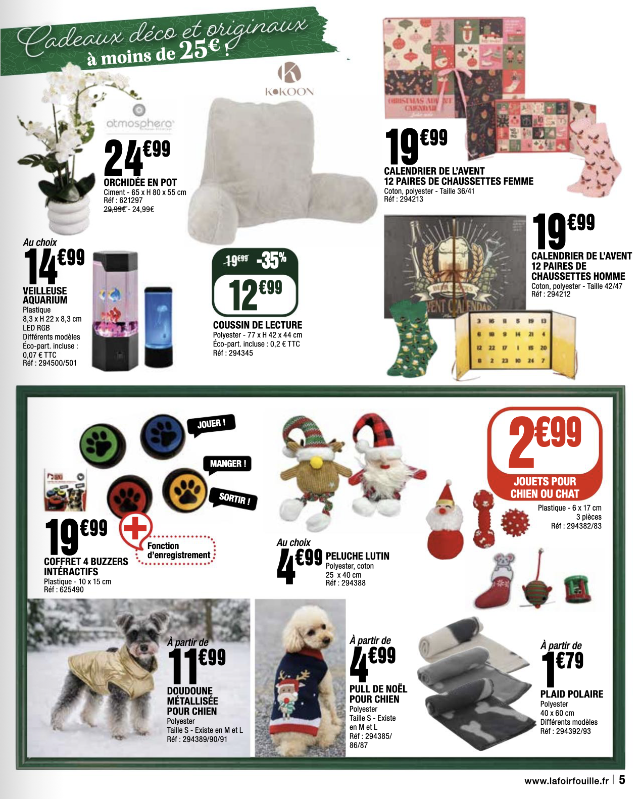 la-foir-fouille - Catalogue La Foir'Fouille valable du 17/11 au 30/11 - page: 5