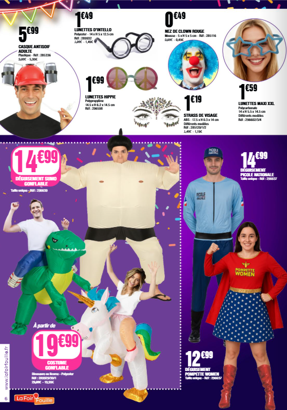 la-foir-fouille - Catalogue La Foir'Fouille - Carnaval valable du 16/02/2026 au 01/03/2026 - page: 6