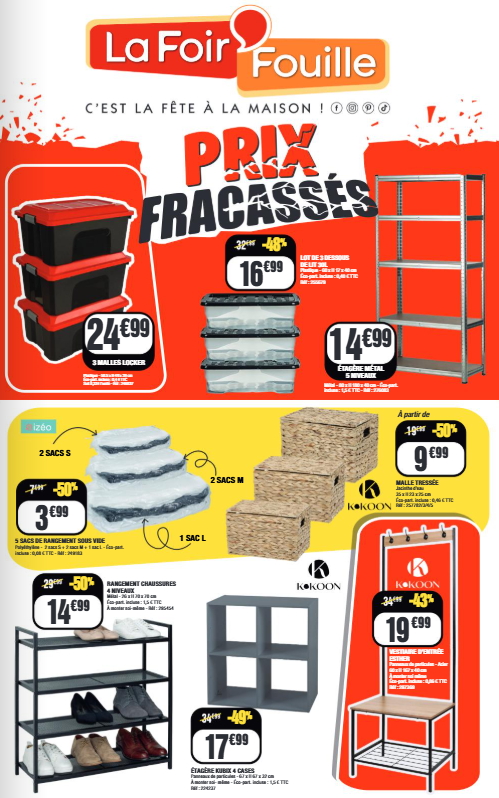 la-foir-fouille - Catalogue La Foir'Fouille valable du 23/02/2026 au 01/03/2026