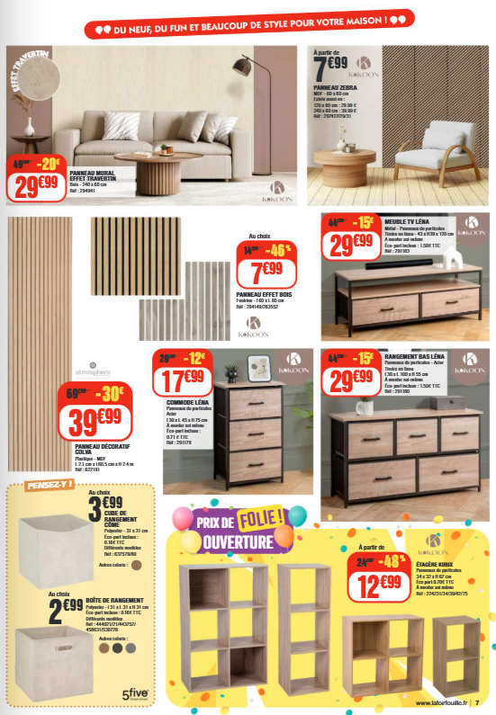 la-foir-fouille - Catalogue La Foir'Fouille - Saint-Martin-Boulogne valable du 04/03/2026 au 15/03/2026 - page: 7