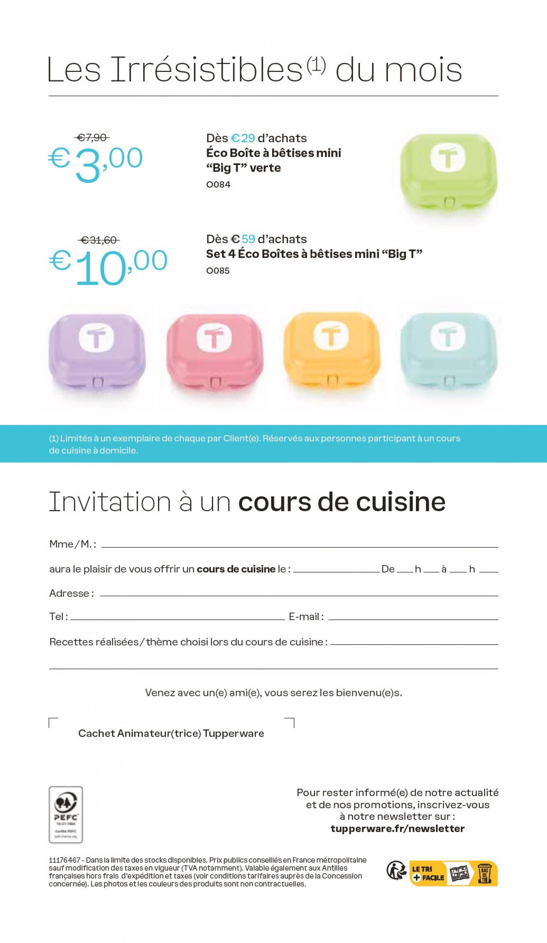 tupperware - Prospectus Tupperware - Offres spéciales actuel 01.04. - 05.05. - page: 12