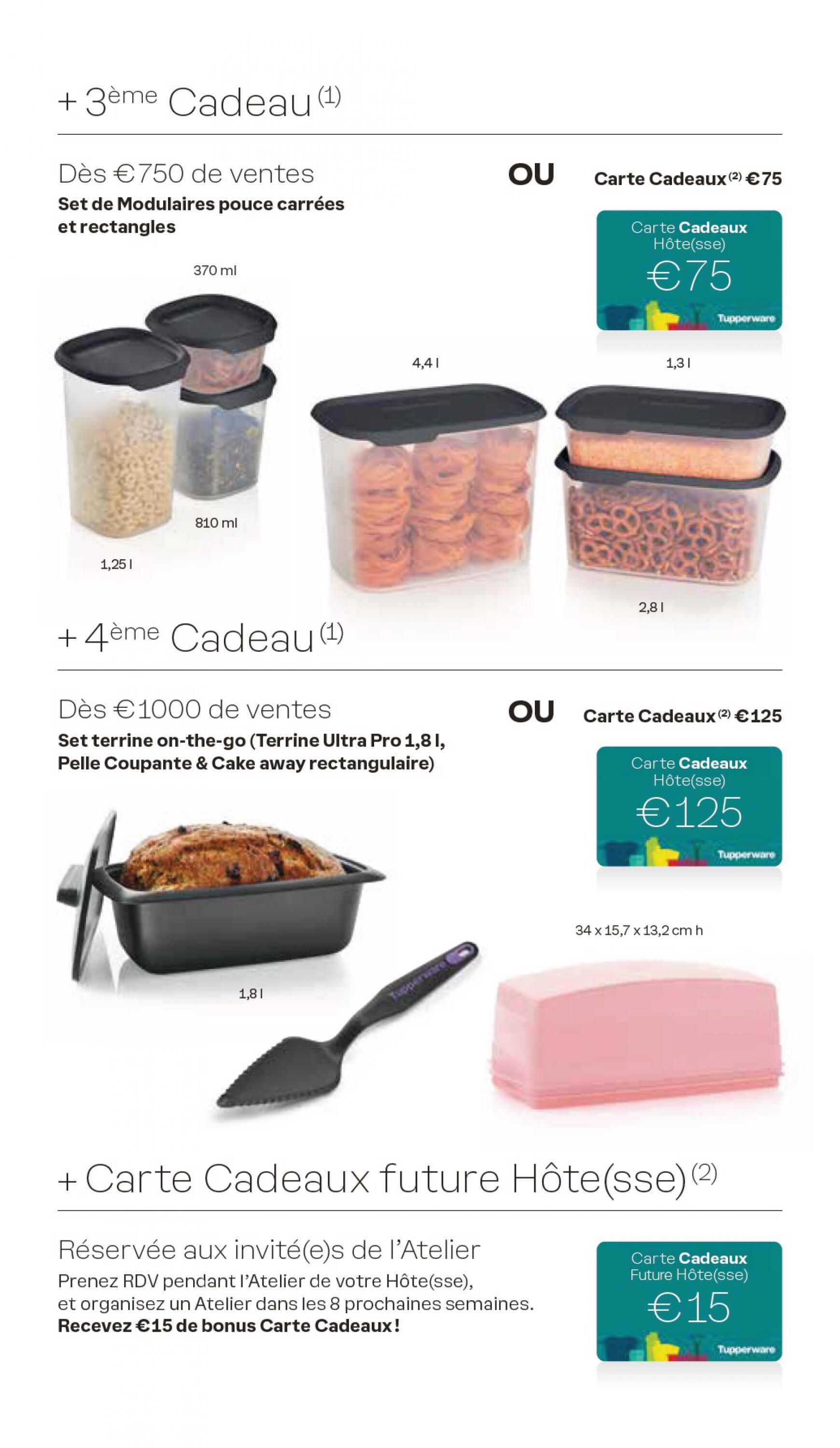 tupperware - Prospectus Tupperware - Offres spéciales actuel 01.04. - 05.05. - page: 3