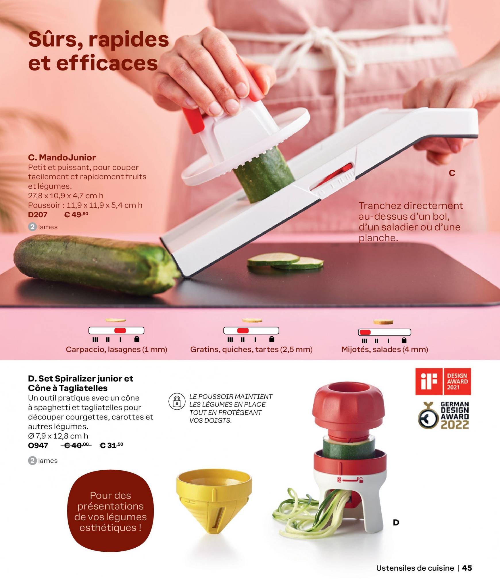 tupperware - Catalogue Tupperware - Automne, Hiver valable dès 01.09. - 28.02. - page: 45 tupperware - Catalogue Tupperware - Automne, Hiver valable dès 01.09. - 28.02. - page: 45