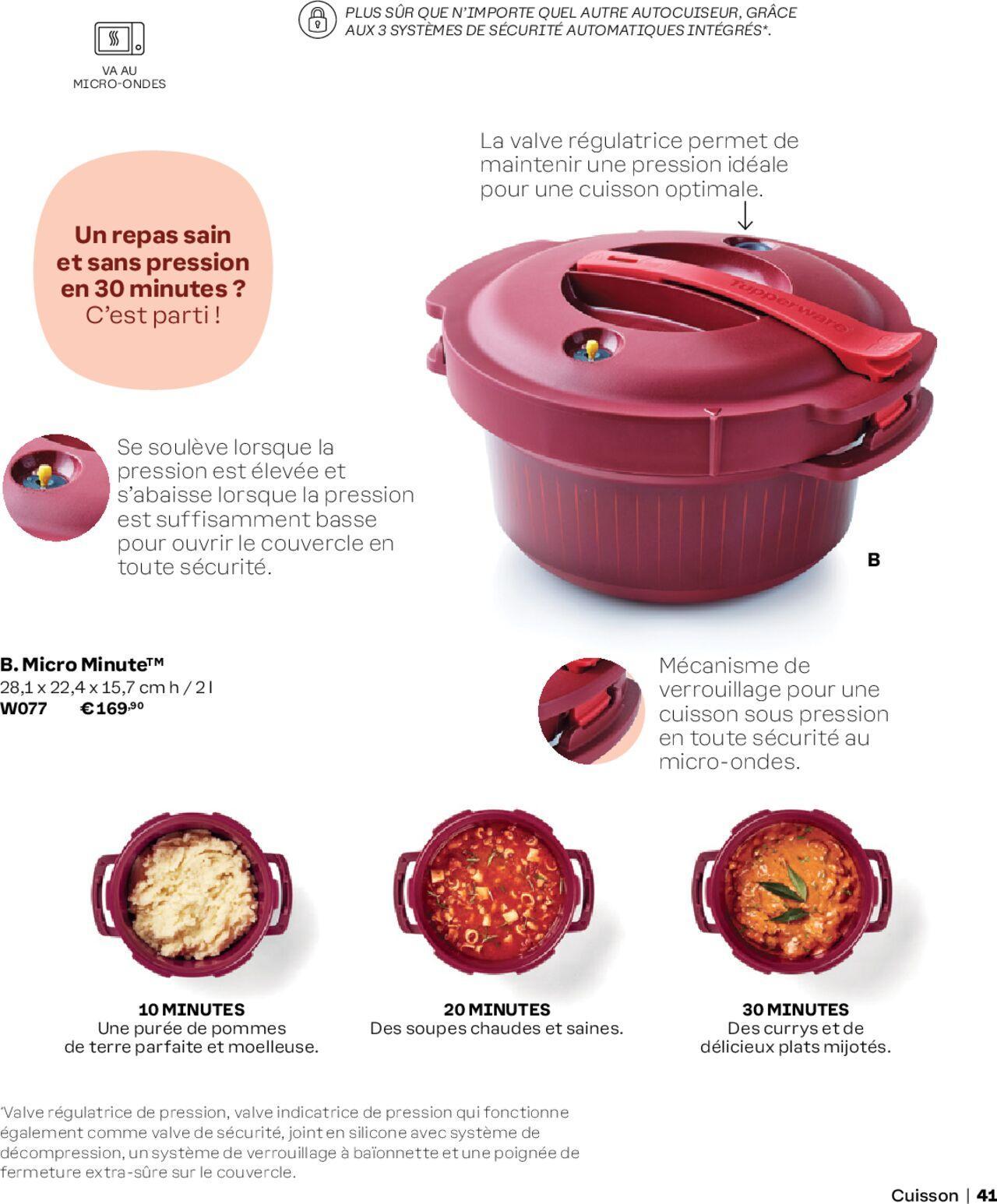 tupperware - Tupperware catalogue Automne/Hiver 2024-2025 à partir du 01/09/2024 - promo en ligne du dimanche 01/09/2024 - page: 41 tupperware - Tupperware catalogue Automne/Hiver 2024-2025 à partir du 01/09/2024 - promo en ligne du dimanche 01/09/2024 - page: 41