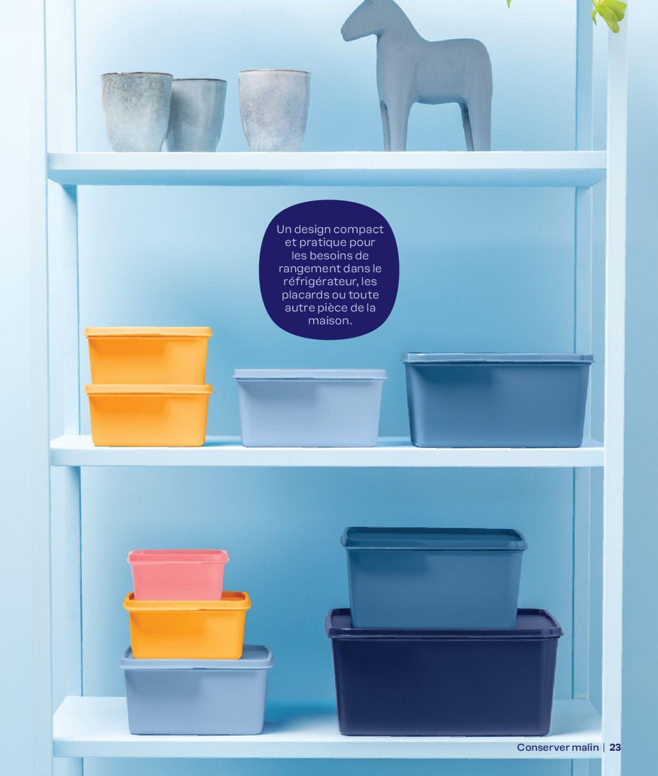 tupperware - Tupperware catalogue Automne/Hiver 2024-2025 à partir du 01/09/2024 - promo en ligne du dimanche 01/09/2024 - page: 23 tupperware - Tupperware catalogue Automne/Hiver 2024-2025 à partir du 01/09/2024 - promo en ligne du dimanche 01/09/2024 - page: 23