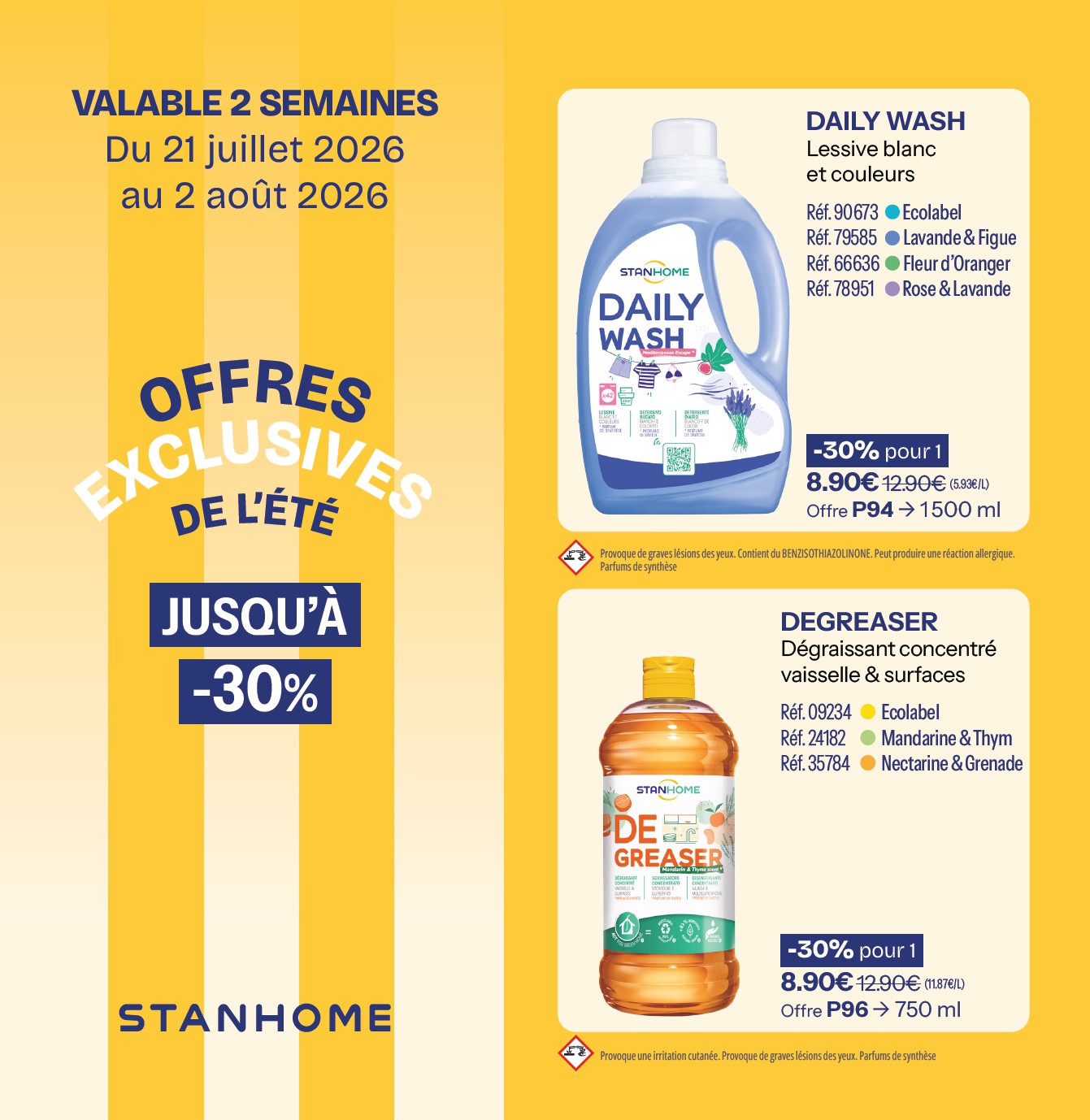 stanhome - Current Stanhome leaflet valid from du lundi 29/06/2026 to du dimanche 02/08/2026 - page: 46
