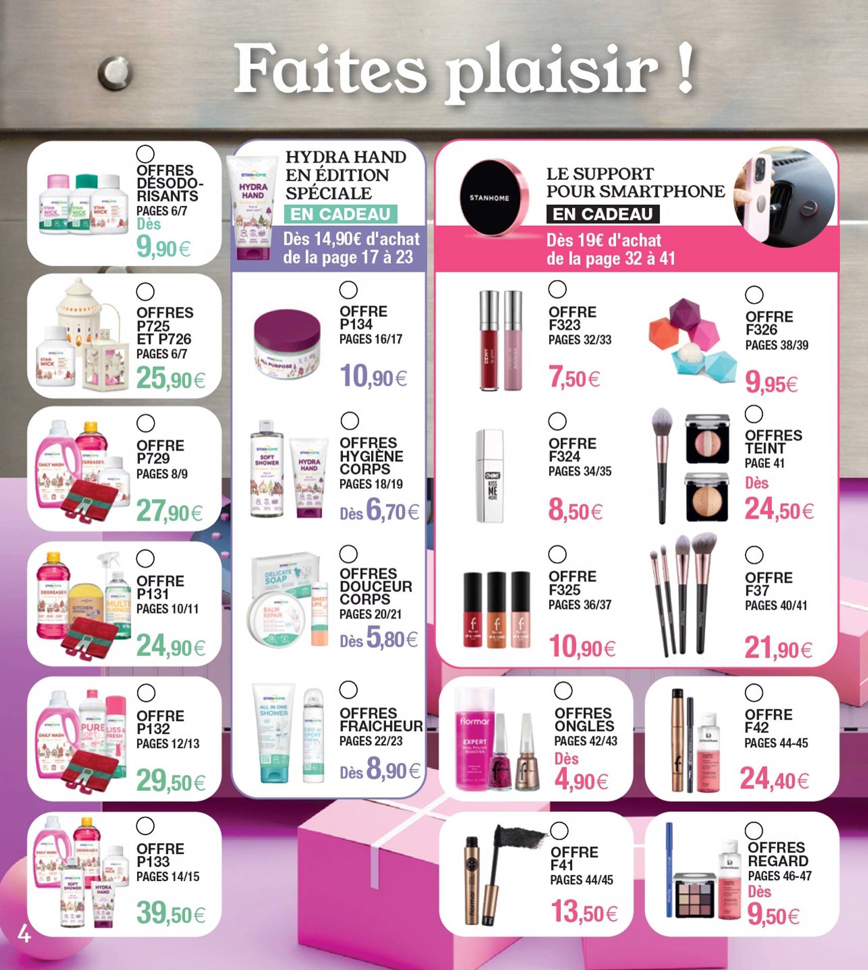 stanhome - Catalogue Stanhome valable dès 21.10. - 22.12. - page: 4 stanhome - Catalogue Stanhome valable dès 21.10. - 22.12. - page: 4