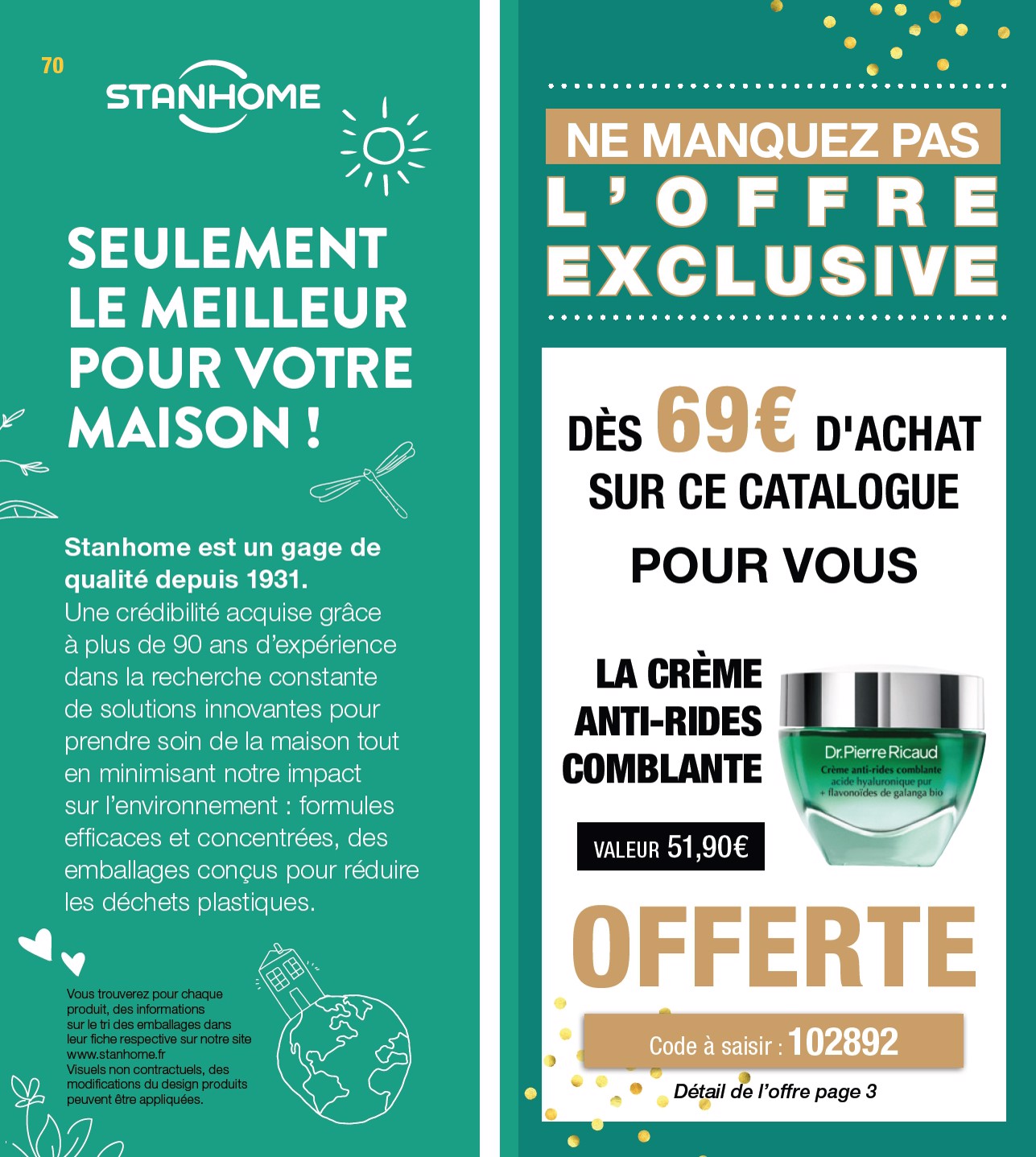 stanhome - Catalogue Stanhome valable dès 10/03 - 30/03 - page: 70 stanhome - Catalogue Stanhome valable dès 10/03 - 30/03 - page: 70