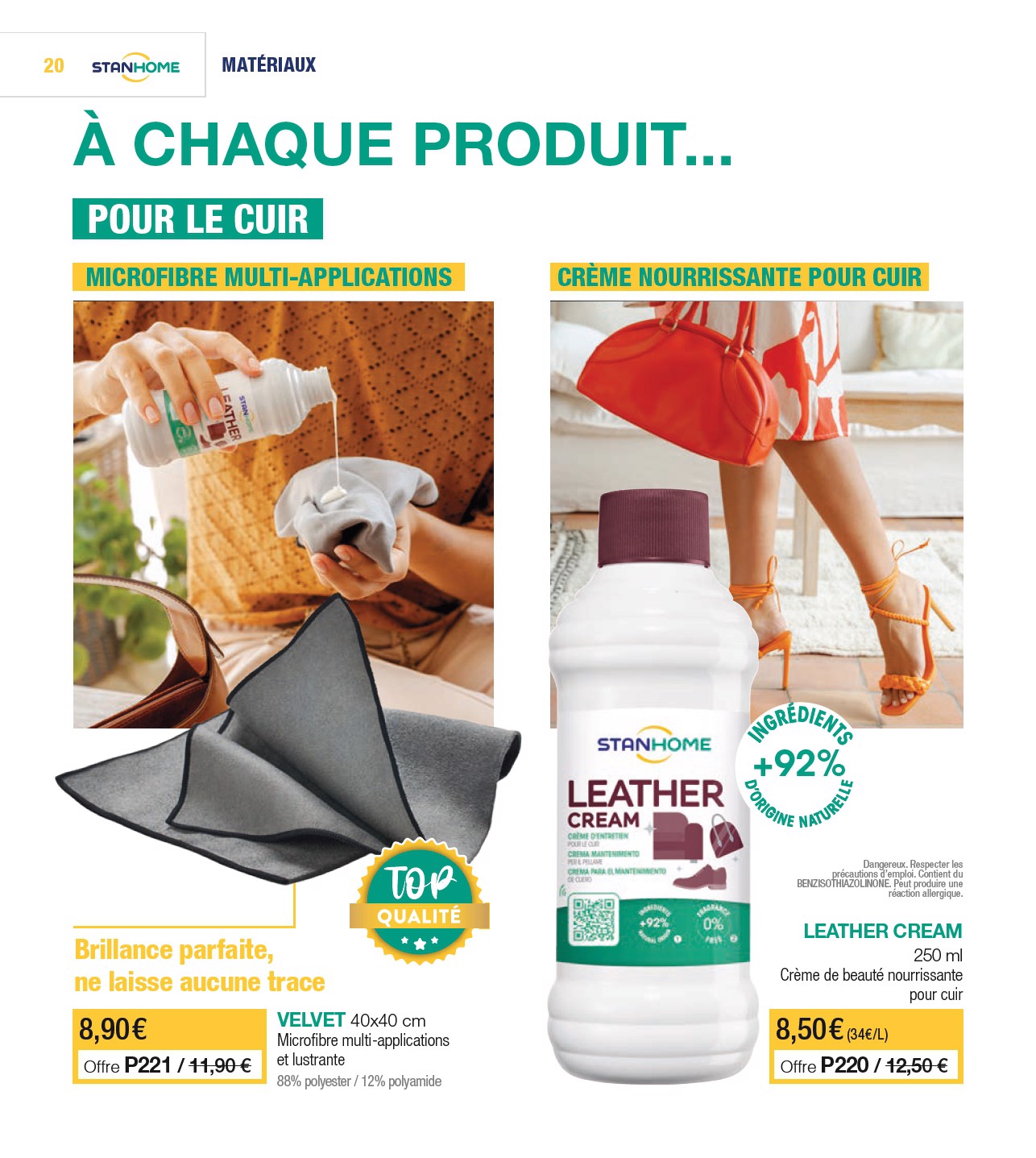 stanhome - Catalogue Stanhome valable du 15/07 au 03/08 - page: 20 stanhome - Catalogue Stanhome valable du 15/07 au 03/08 - page: 20